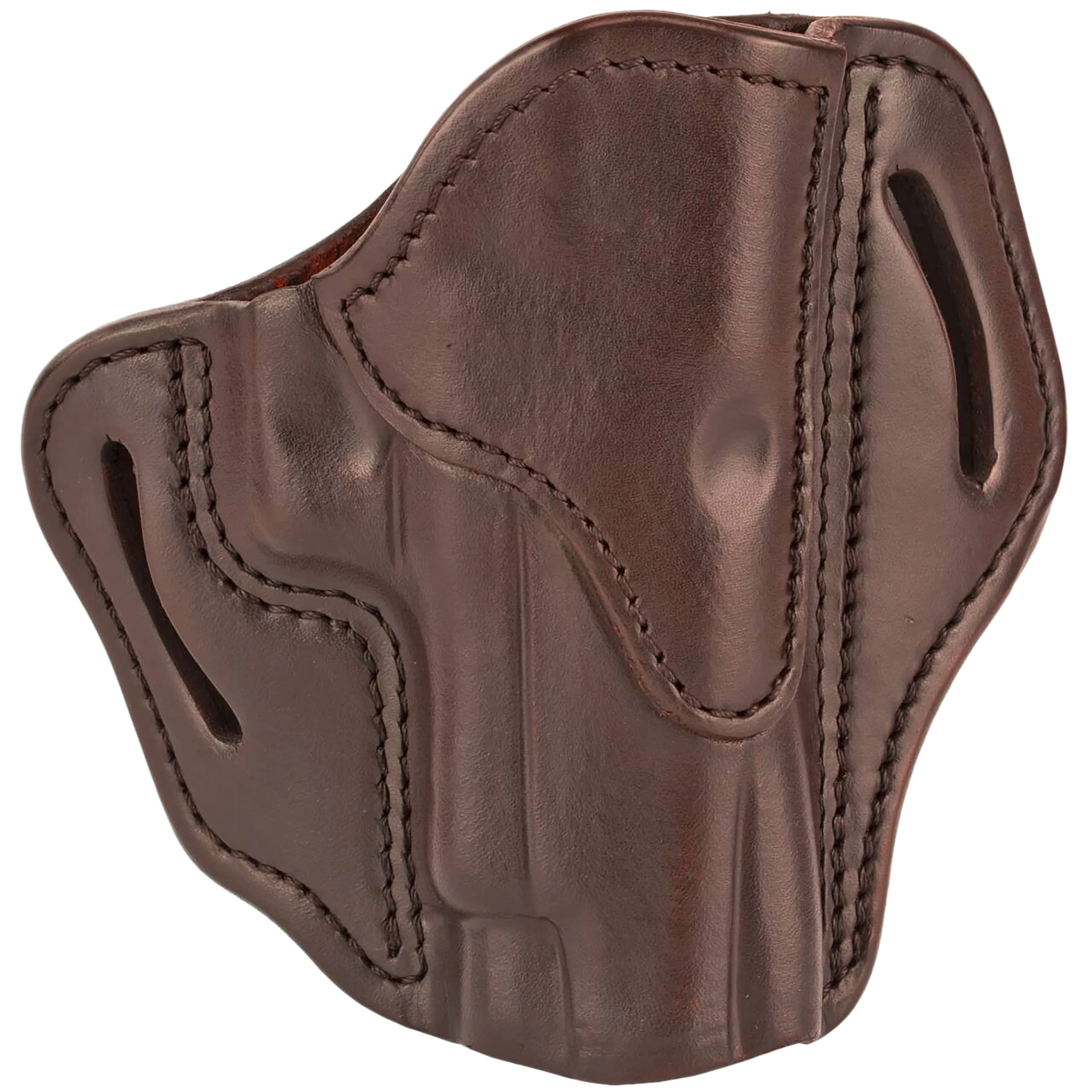 1791 GUNLEATHER BH2.3 Outside-the-Waistband Leather Belt Slide Holster, Signature Brown, Right-Hand – BH23SBRR