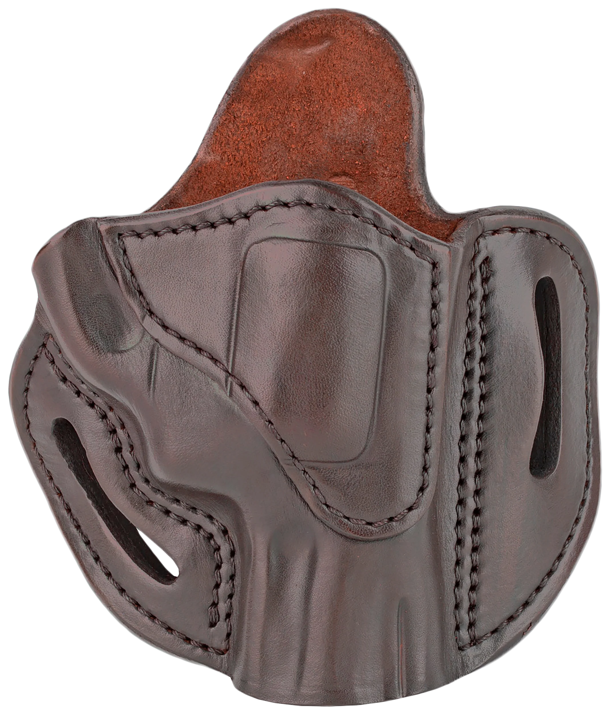 1791 Gunleather Revolver Belt Slide Holster, OWB, Size 02S, Signature Brown, Right-Hand, fits S&W K-Frame RVH2SSBRR