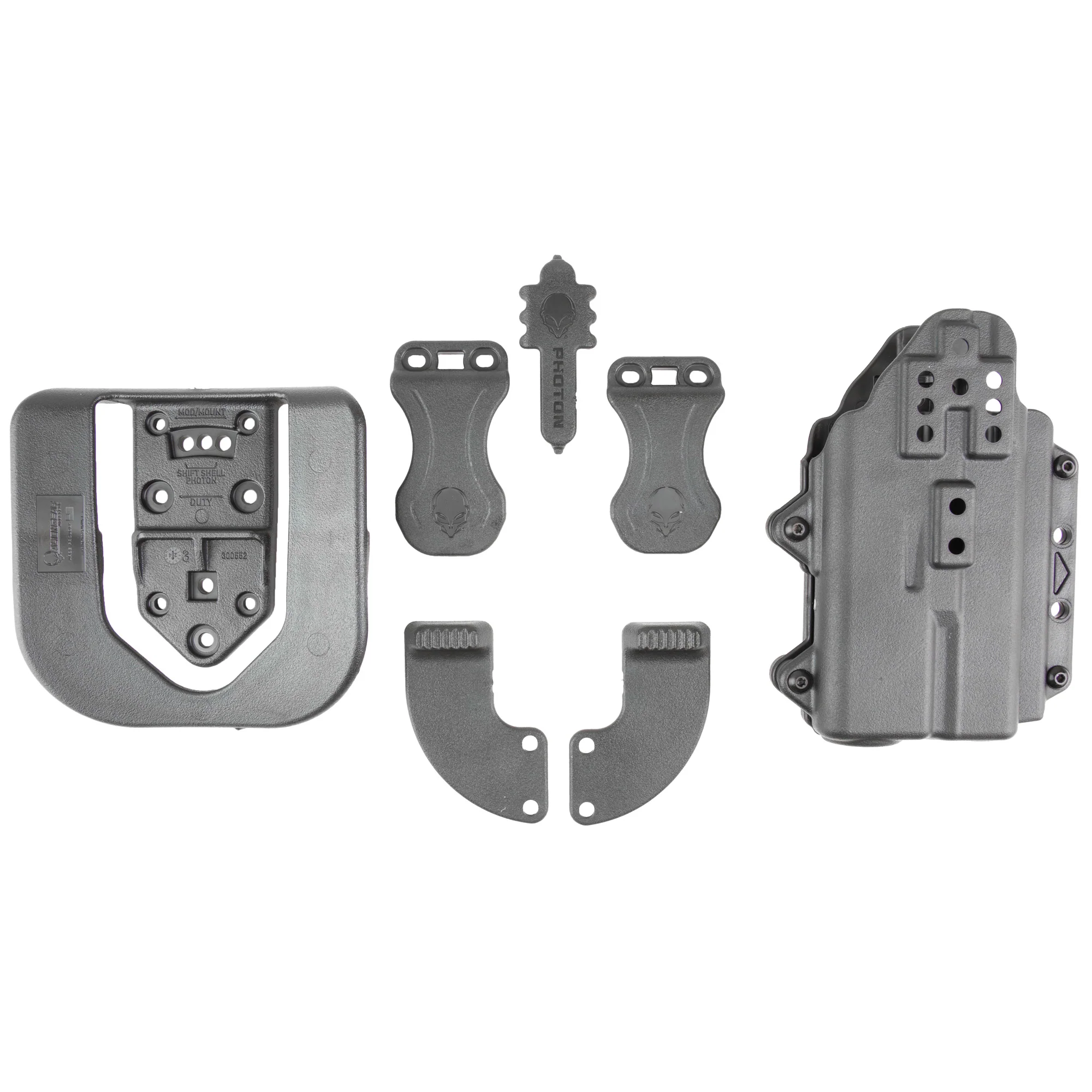 Alien Gear Holsters Photon Light-Bearing IWB/OWB Holster for Glock 19/23/44/45, Ambidextrous PHO-0057-L1-D