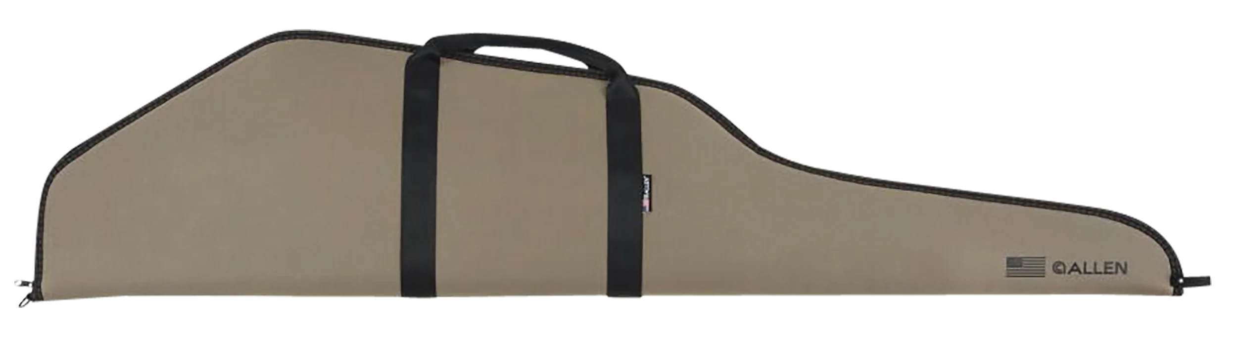 Allen Leadville Soft Rifle Case, 48-inch Black/Tan Endura, Dual Foam Padding & Lockable Zippers 13148