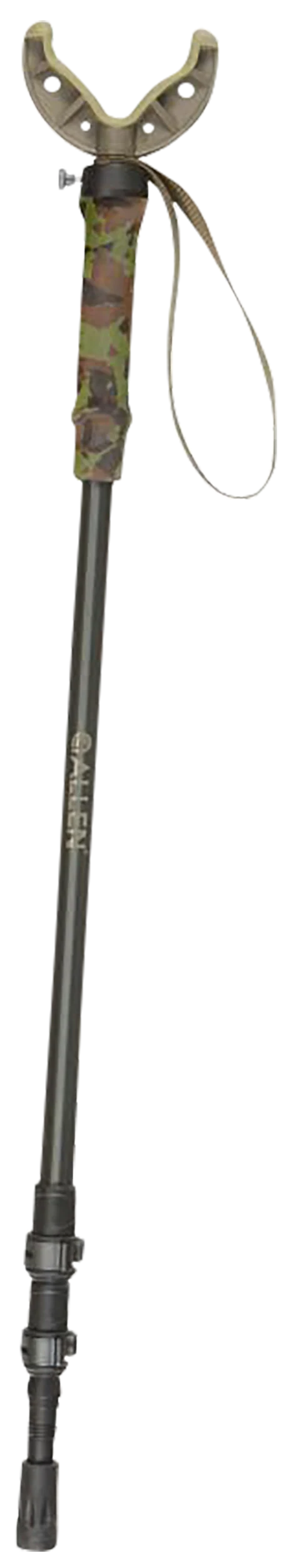 Allen Axial Monopod Shooting Stick, Adjustable 61-inch Aluminum with Removable Cradle 21410