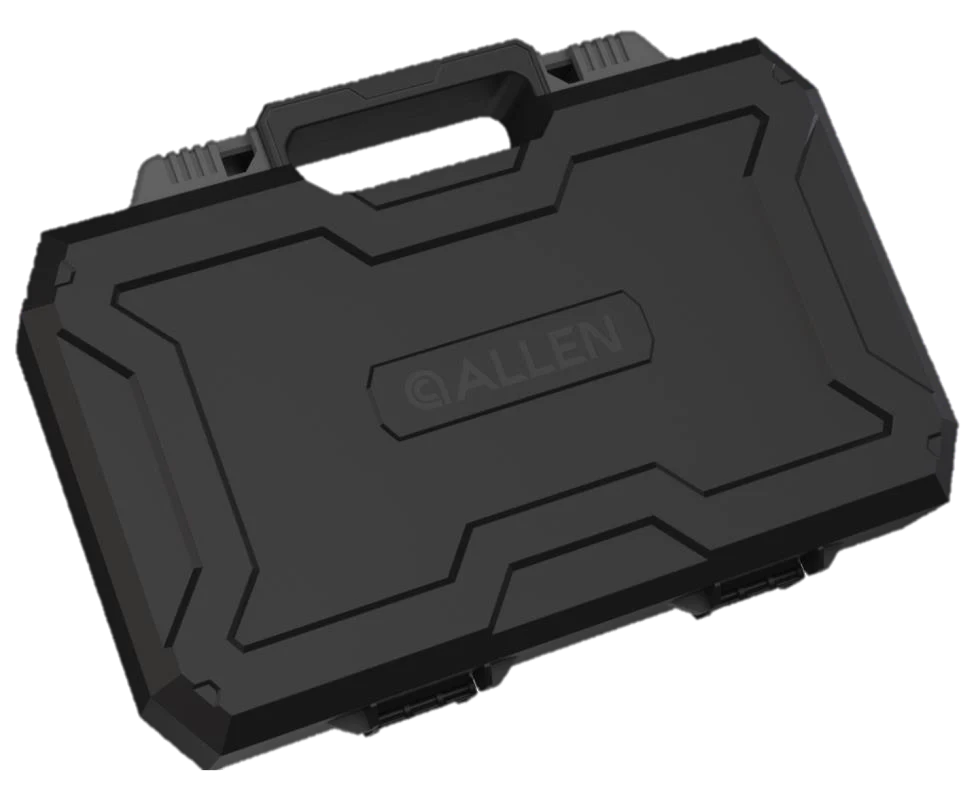 Allen Hard Handgun Case, Large Single Pistol – Durable Hard-Sided Carry Case, 20178