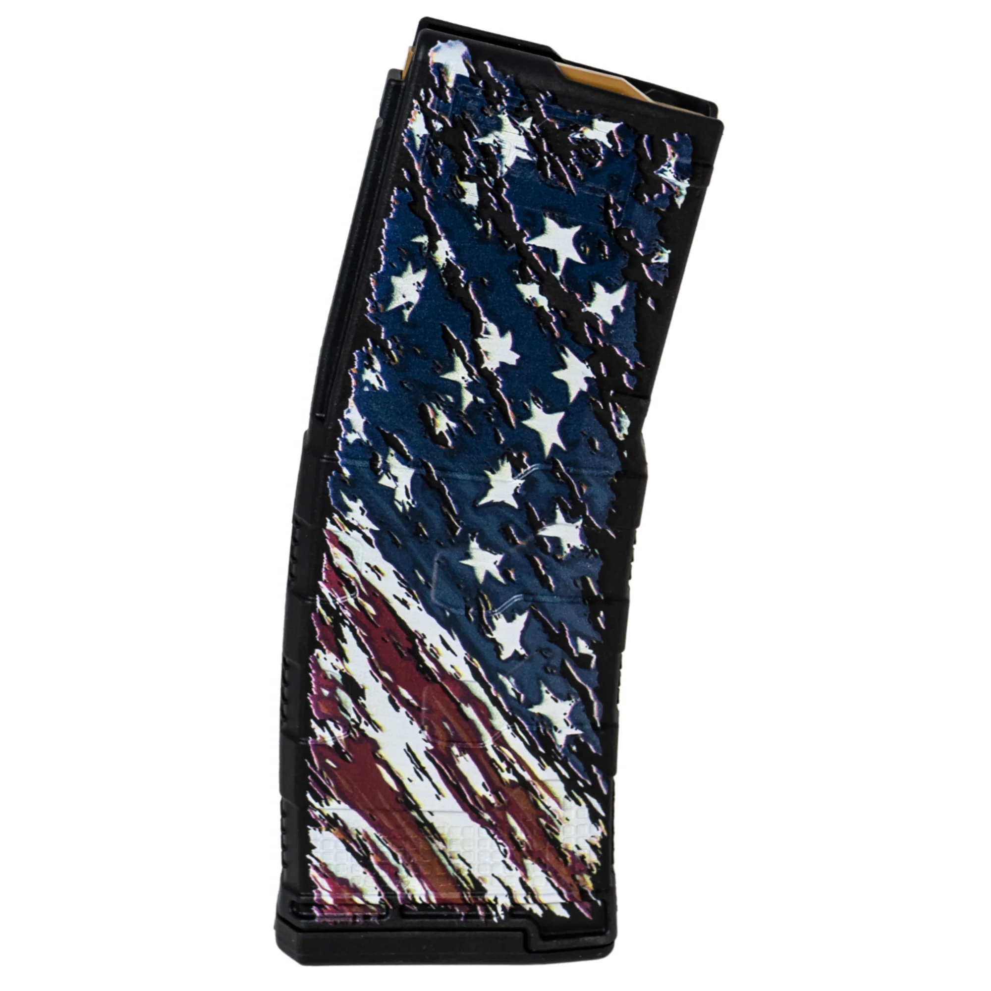 Amend2 MOD-3 AR-15 Magazine 5.56 NATO/.223 Rem 30-Round American Flag Polymer 556MOD3FLAG30