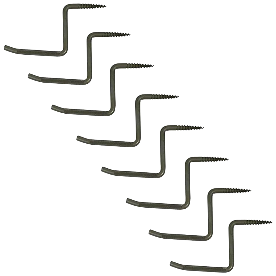 Ameristep Step-Up Tree Steps, 4-inch Wide Black, Self-Tapping Screw, 8-Pack – AMSAMEAC0100