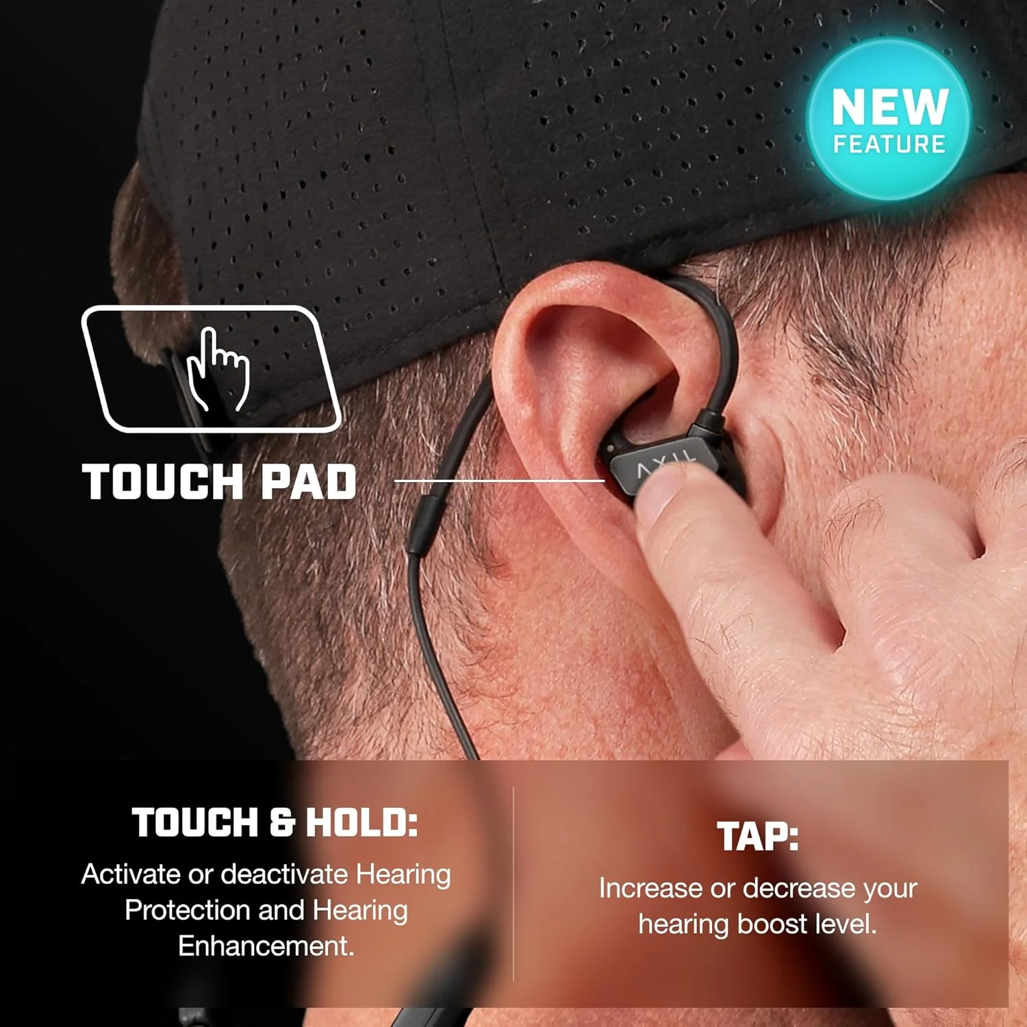 AXIL LLC GSX 3.0 Wireless Bluetooth Earbuds, IP65 Water/Sweat Resistant – GSX 3.0 B - Image 6