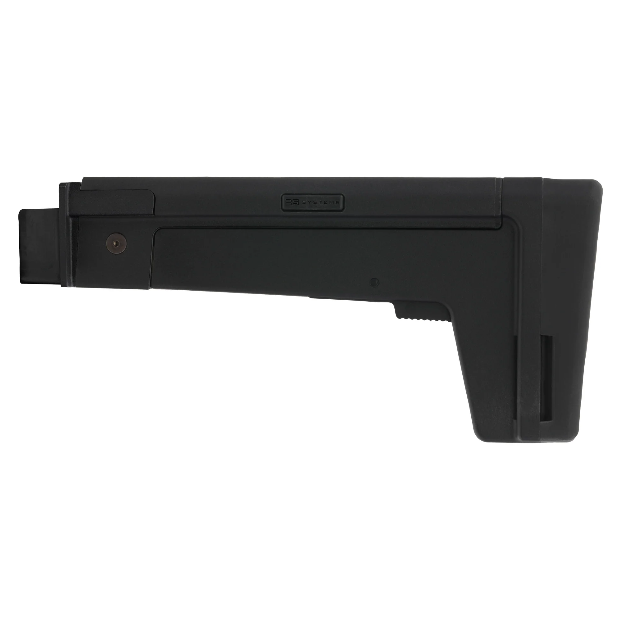 B5 Systems Fixed AKM Stock, Adjustable Length of Pull, QD & Fixed Sling Mounts, Black AKM-1497
