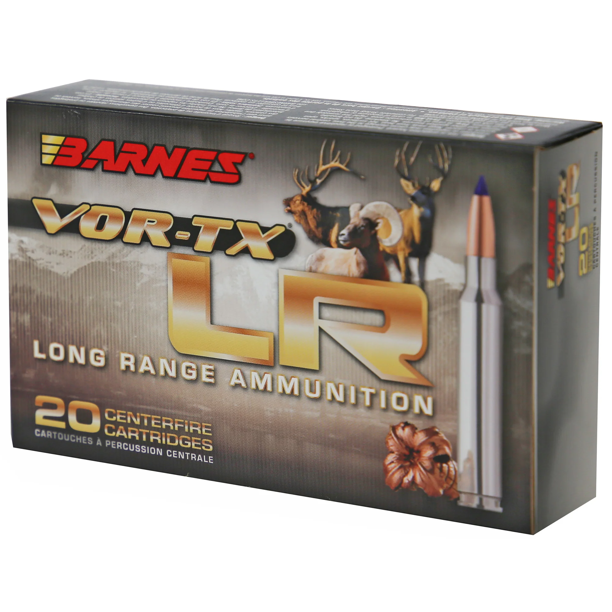 Barnes VOR-TX LR LRX 6.5 Creedmoor 127gr Boat Tail Lead-Free Rifle Ammo, 20 Rounds 28986 - Image 2