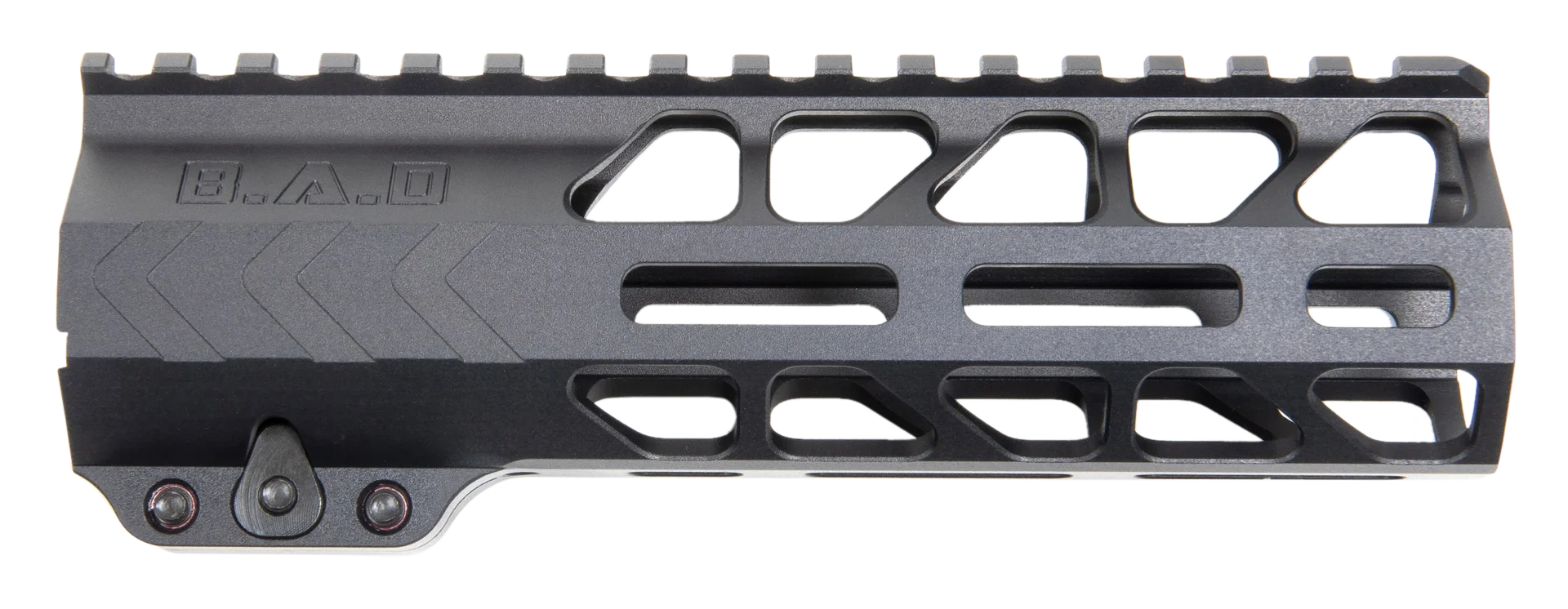 BATTLE ARMS DEVELOPMENT Workhorse M-LOK Free-Float Handguard 6.70in 6061-T6 Black Anodized BADWH67MLOK