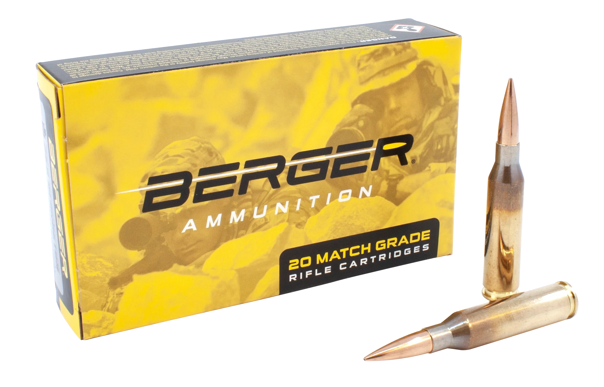 Berger Bullets Tactical .260 Remington 130gr Hybrid Open Tip Match Rifle Ammo, 20/Box 30020