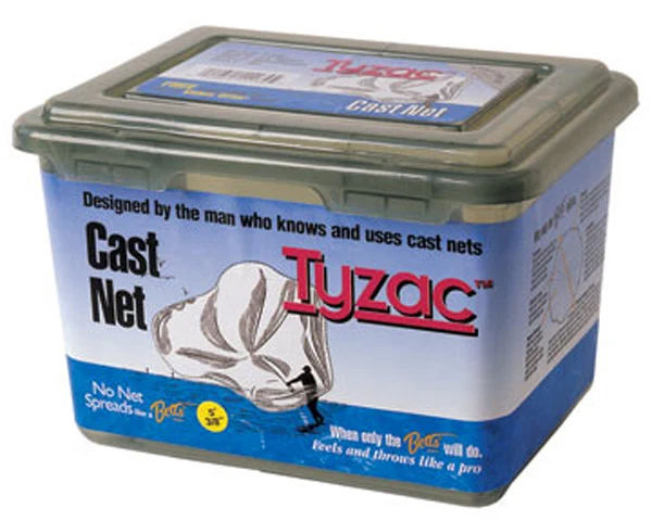 Betts Tackle Betts Tyzac Cast Net 3/8" 8' Boxed - M8-I