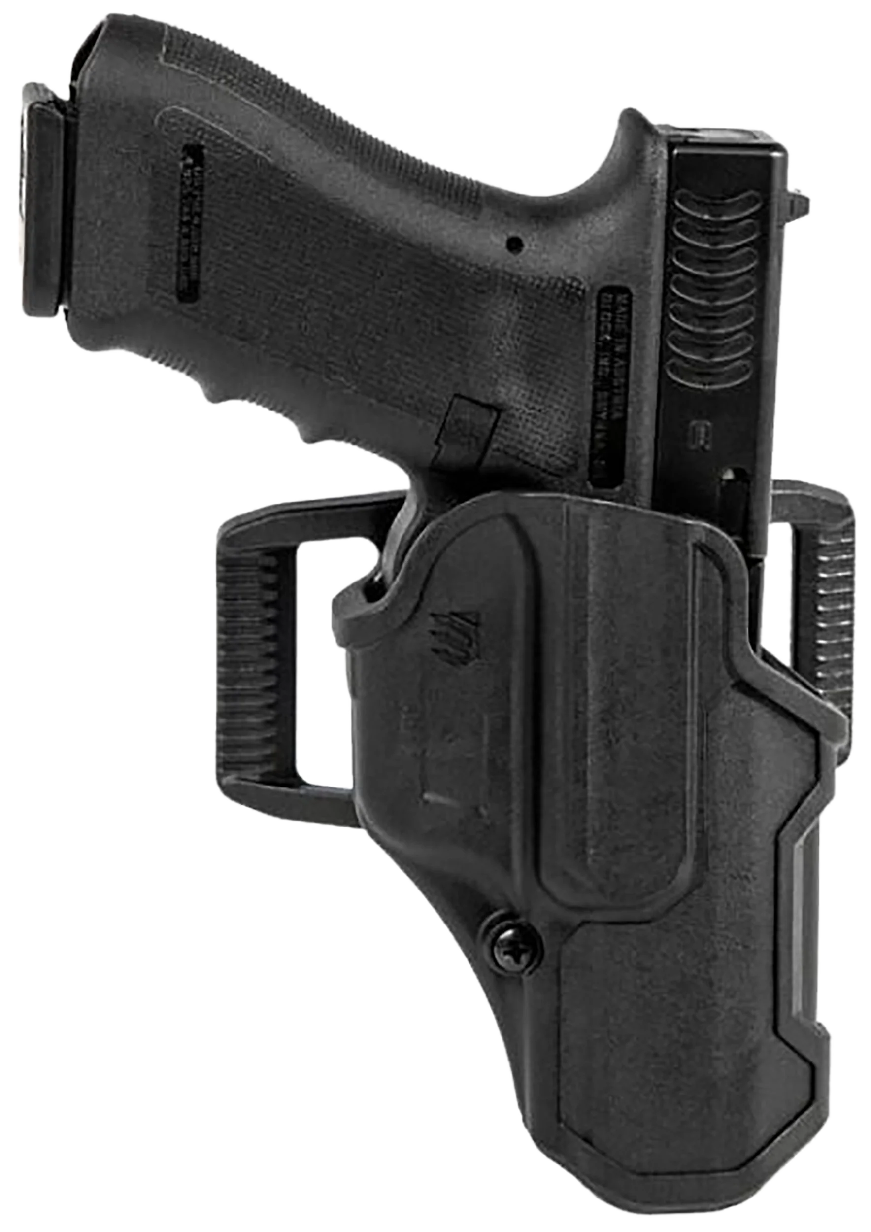 Blackhawk T-Series L2C OWB Holster, Non-Light Bearing, Right Hand, Fits Glock 43/43X & Kahr PM9/PM40, 410768BKR