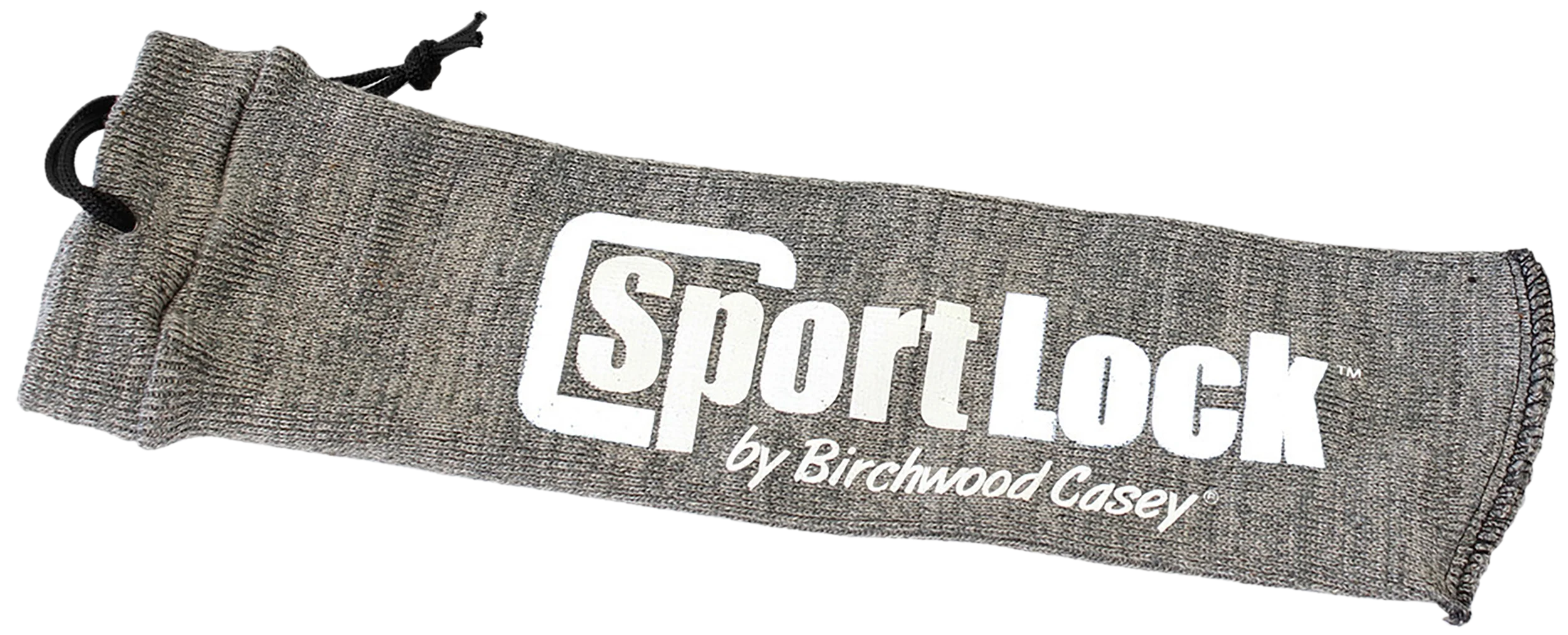 Birchwood Casey SportLock Silicone-Treated Handgun Gun Sleeve, Gray, 15 in Cotton – 06950