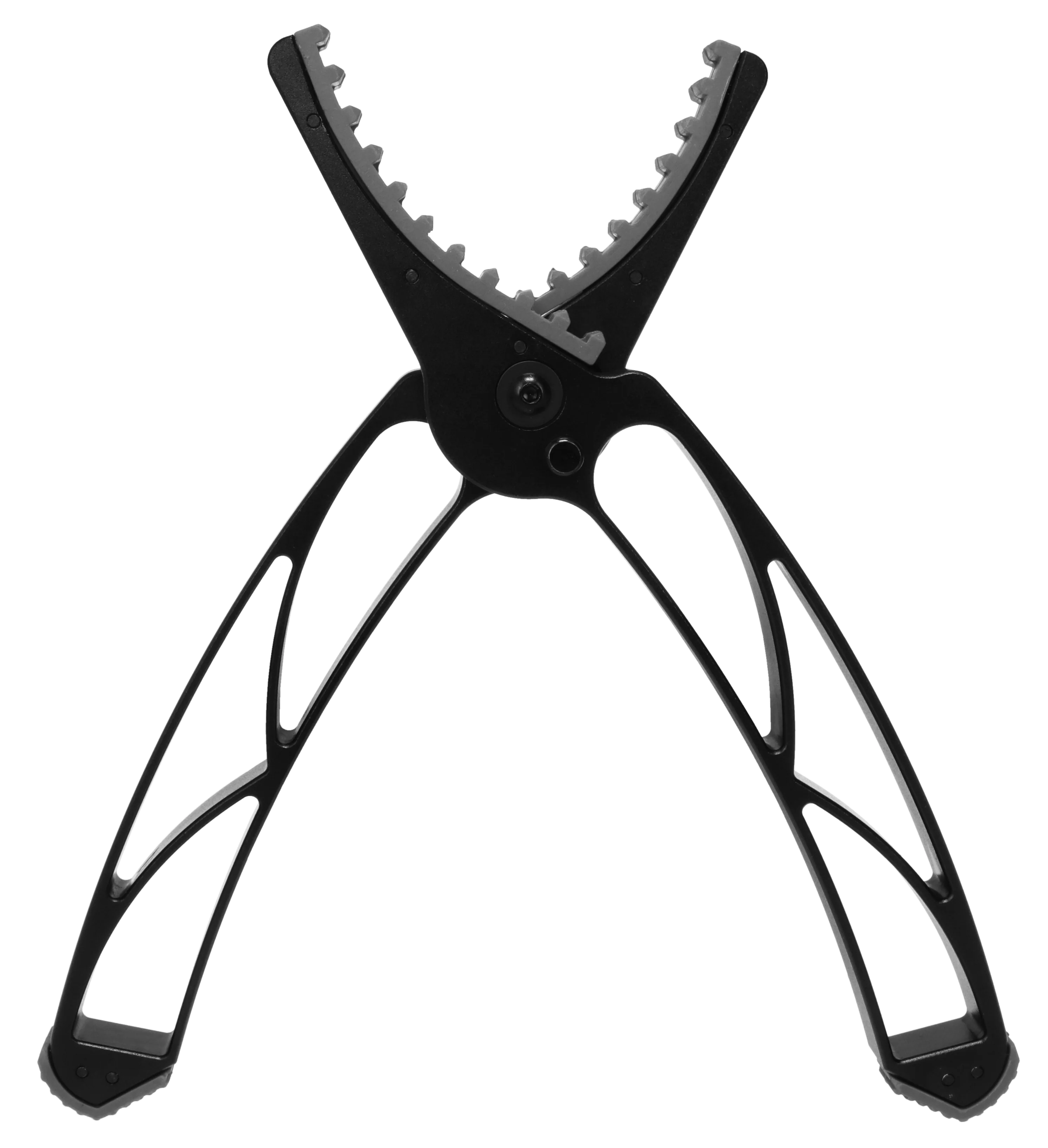 Birchwood Casey Rear Rifle Support Rest, Aluminum, No-Mar Polyurethane Jaws, 6-Position Push-Button, BC-RRS