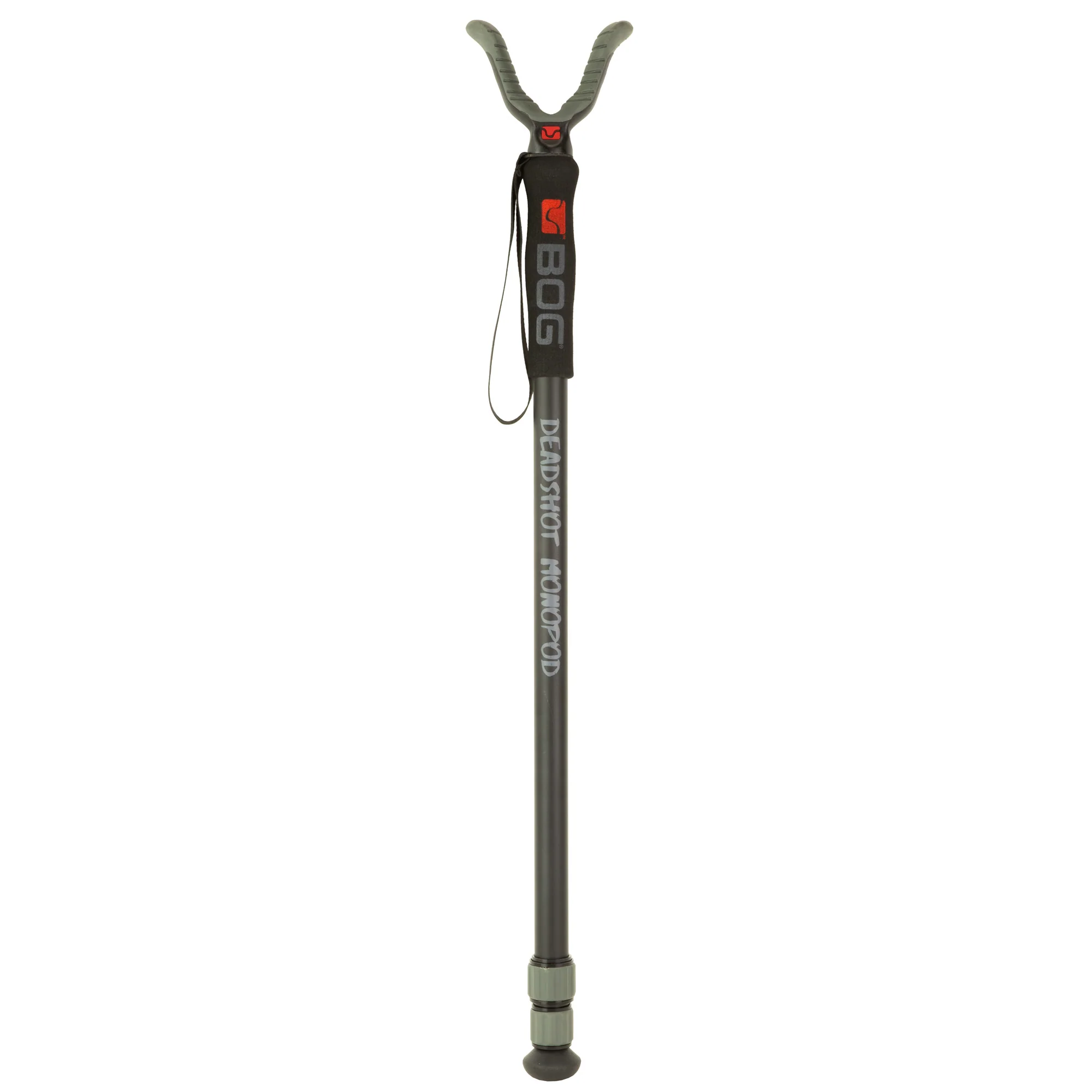 BOG DeadShot Monopod Shooting Stick, Aluminum, 25-64 in Height Adjustment, Foam Grip 1216926