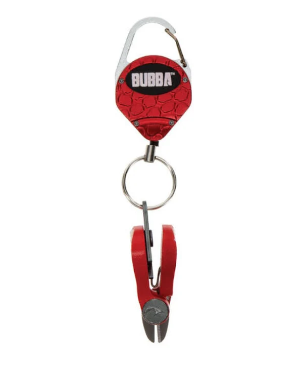 BUBBA Line Clipper & Tether Combo with Non-Slip Grip, Titanium Nitride Blades – 1121112