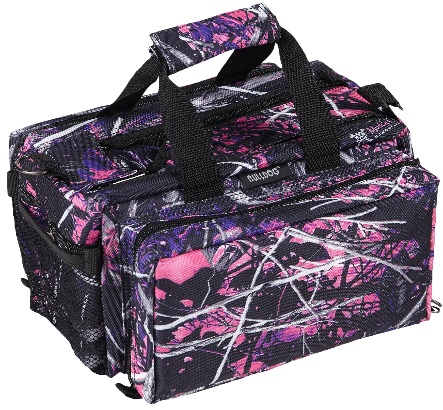 Bulldog Deluxe Range Bag – Muddy Girl Camo, Water-Resistant Nylon, Adjustable Strap BD910MDG