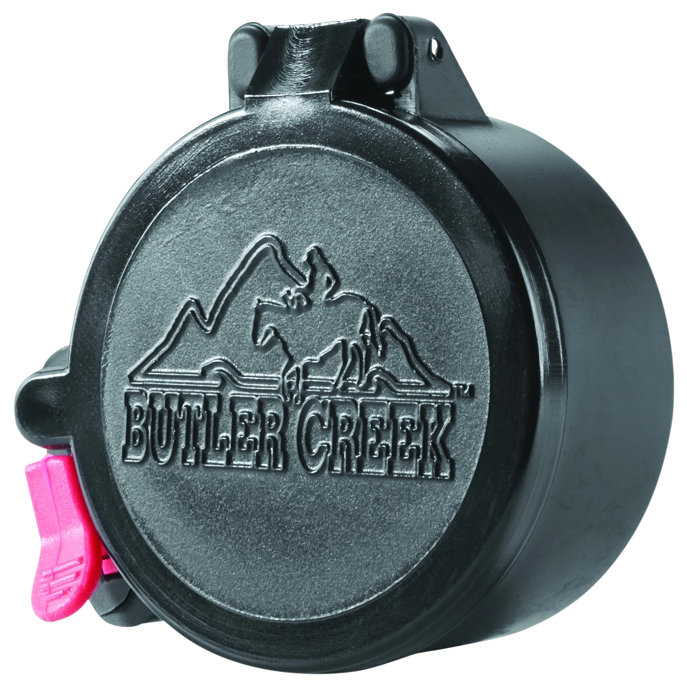 Butler Creek Flip-Open Eyepiece Scope Cover, Waterproof Silent Hinge, Black, 20070