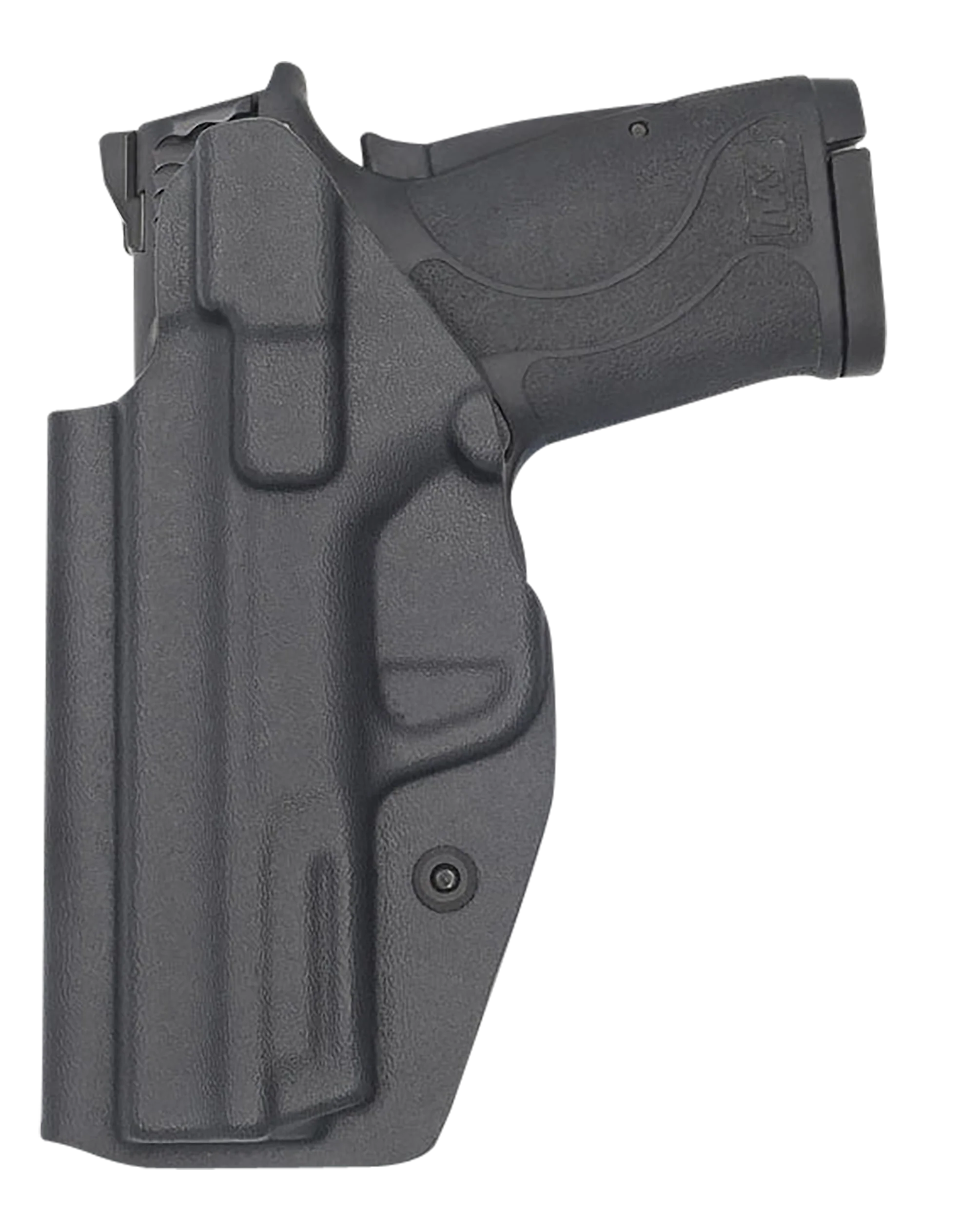 C&G Holsters Covert Inside-the-Waistband Kydex Holster, Black Belt Clip, Fits S&W M&P Shield 380EZ, 0550100