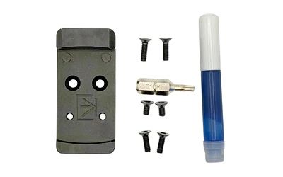 Calculated Kinetics DOGTAG Optic Plate for Glock MOS, Holosun K/RMSc footprint, gas deflection mount, MOS-MRMSCLEDT - Image 2