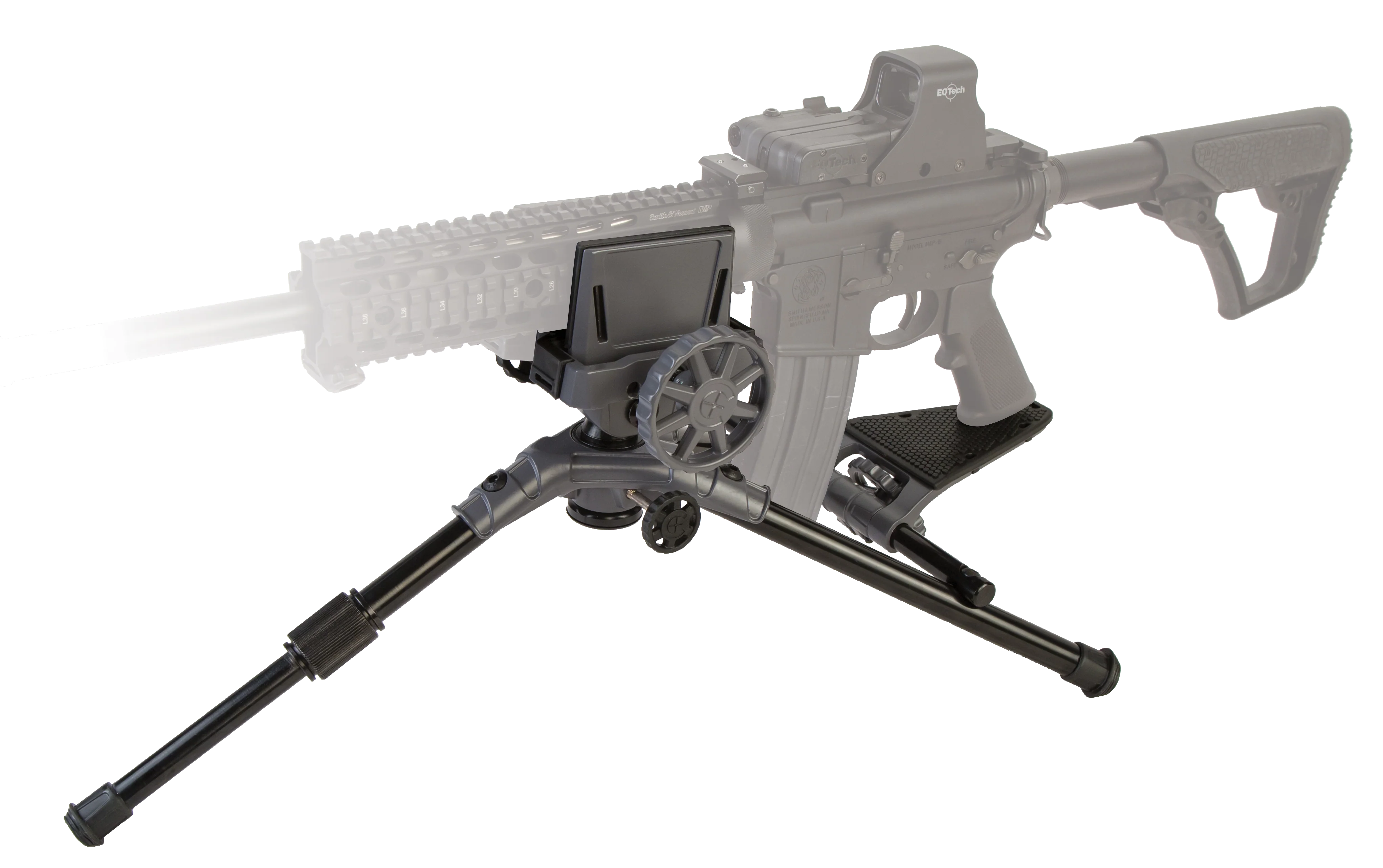 Caldwell Precision Turret Shooting Rest for AR-15/AR-10, 58° Panning, Micro-Adjust Grip, 821400