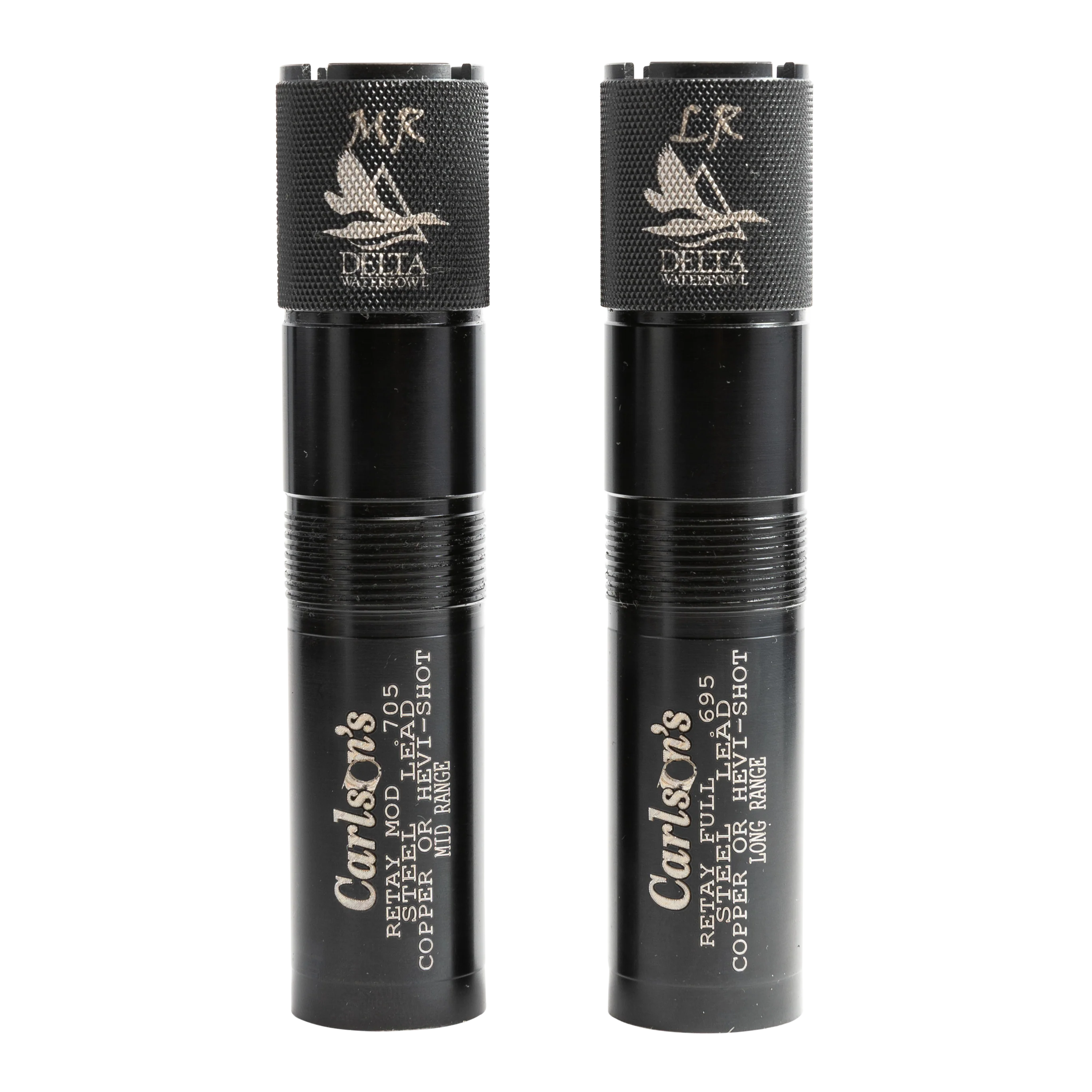 Carlsons Delta Waterfowl Retay 12 Gauge Choke Tube 2-Pack, Mid/Long Range, 17-4 Steel 07770