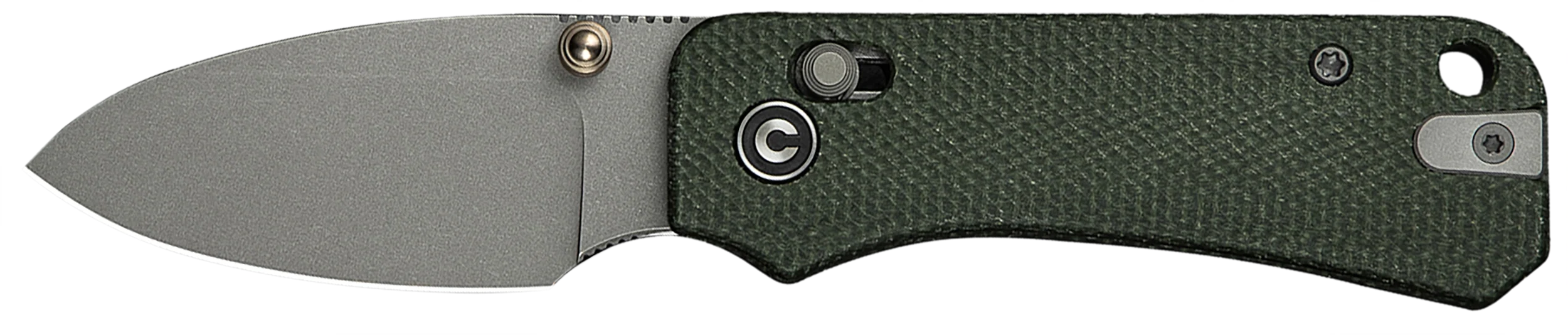 Civivi Knives Baby Banter 2 Crossbar Lock Folding Knife, Nitro-V Blade, Micarta Handle, C23074-3