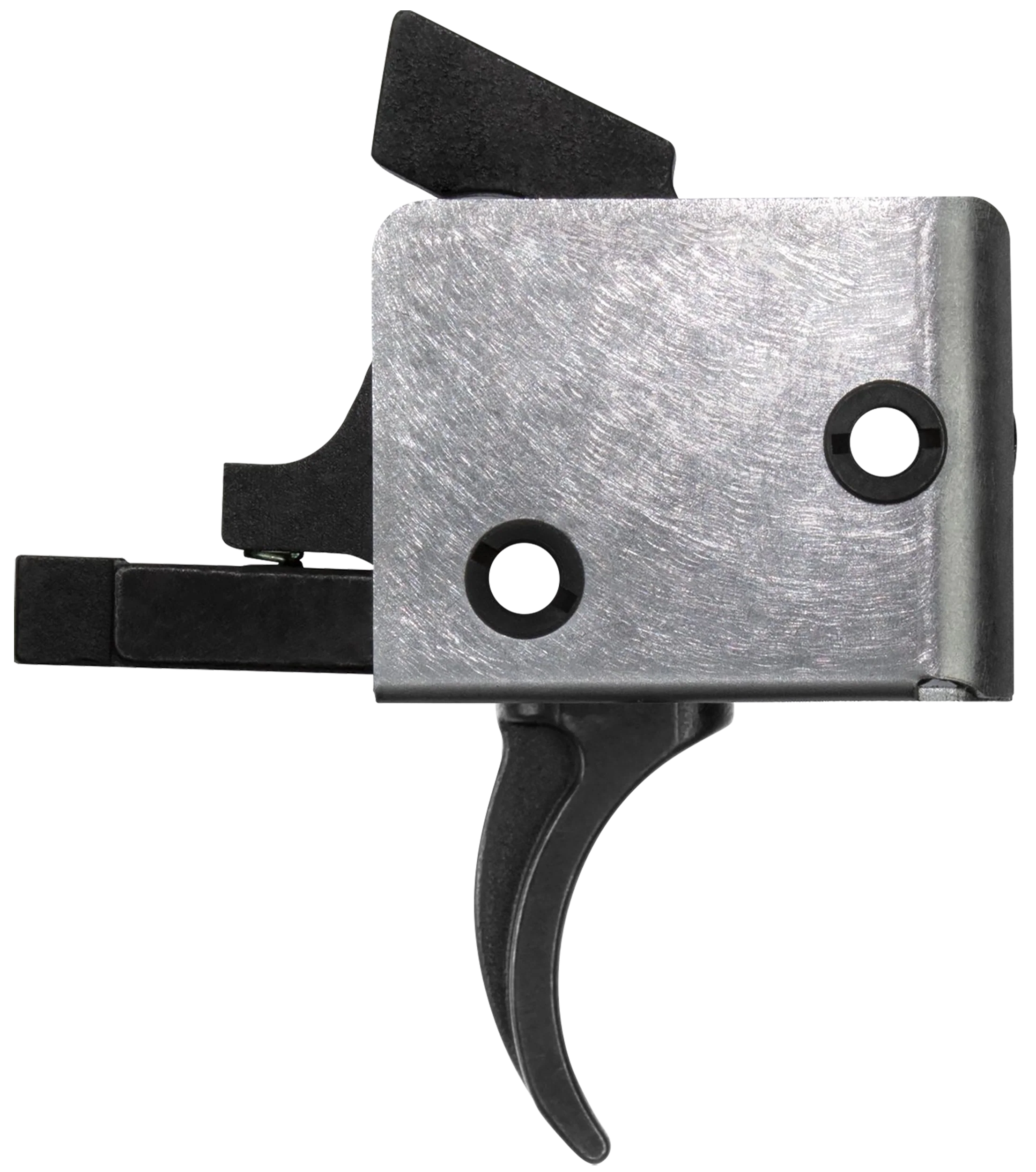 CMC Triggers AR-15/AR-10 Drop-In Single-Stage Curved Trigger, 3-3.5 lb Pull, Black/Silver, 91501
