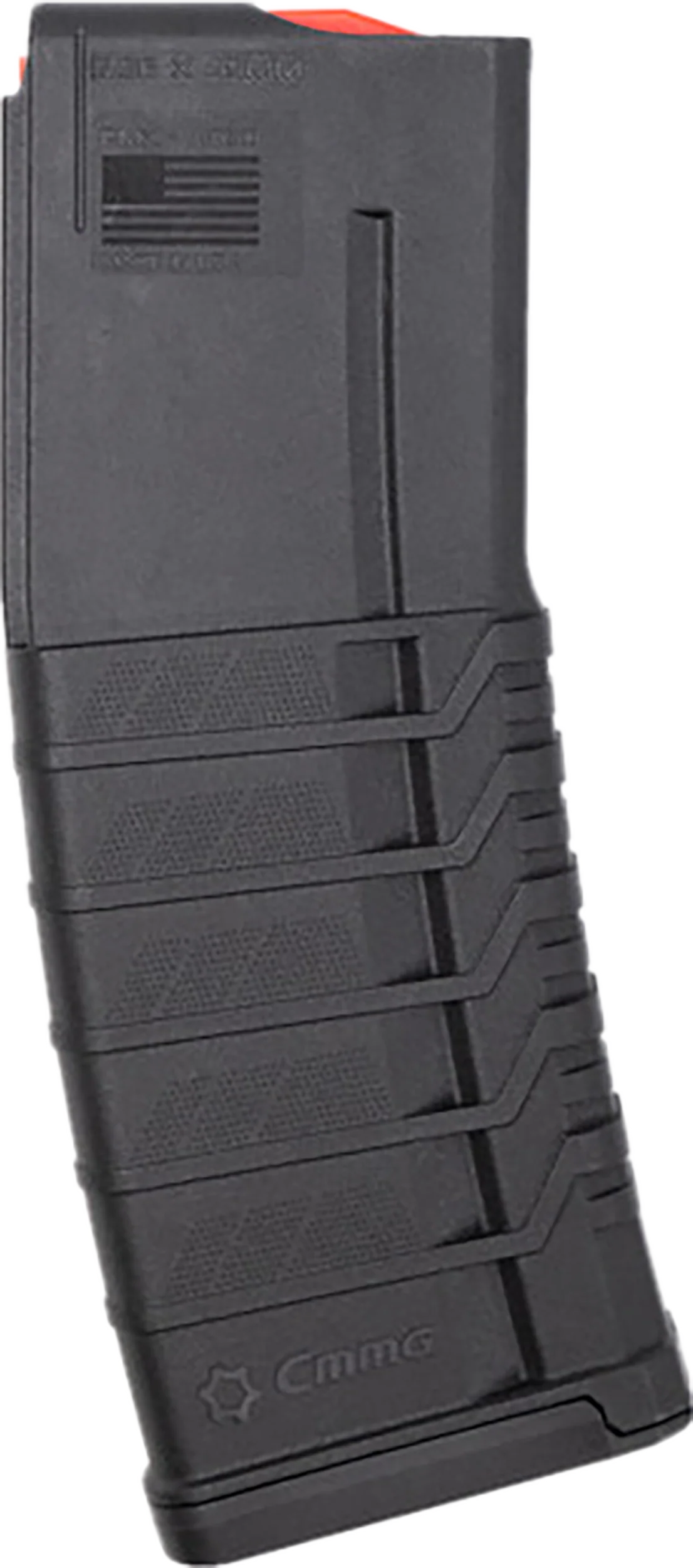 CMMG 30-Round 5.56x45mm AR-15/Mk4 Polymer Magazine, Black, 55AFC5B