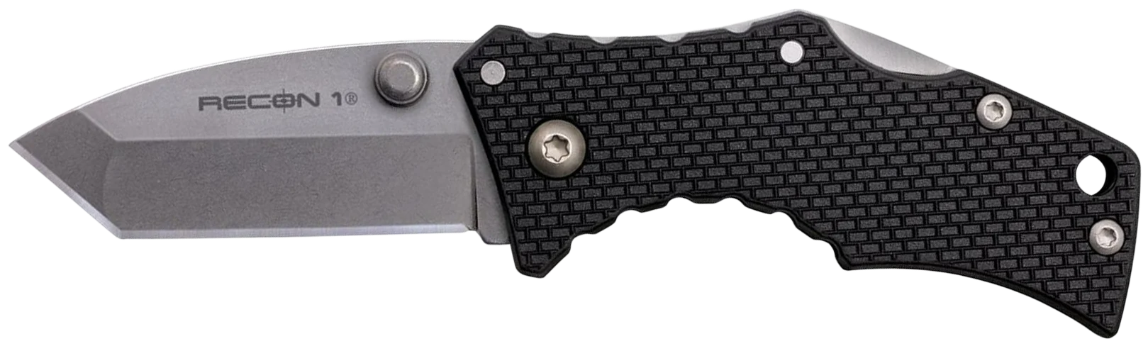 Cold Steel Recon 1 Micro Folding Tanto Knife, 2 in 4034 Stainless, Griv-Ex, Tri-Ad Lock - CS27DT