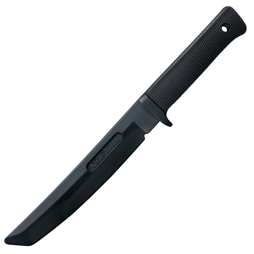 Cold Steel Recon Tanto Rubber Training Knife, 7-inch Santoprene Blade, Black, CS92R13RT
