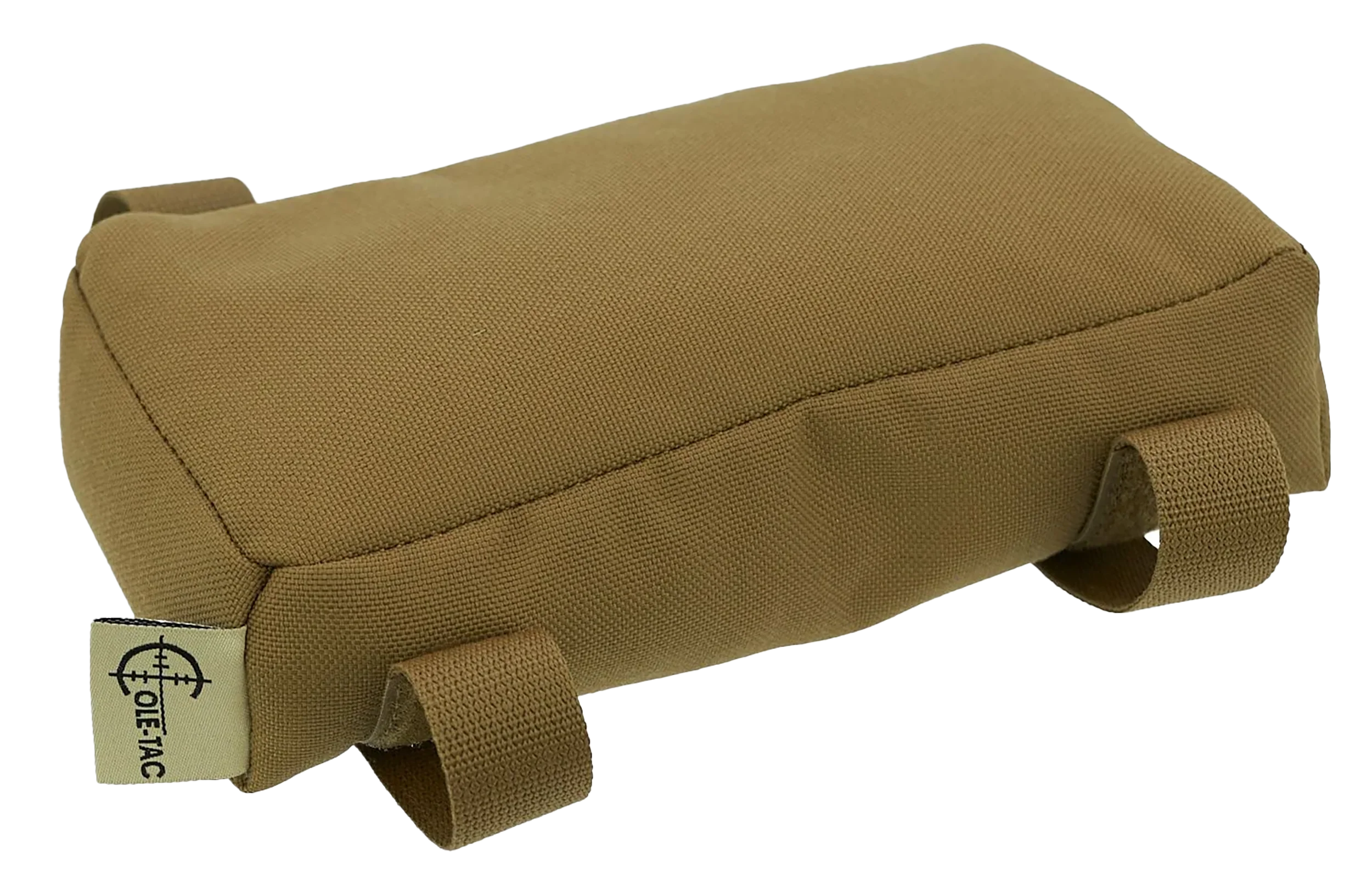 COLE-TAC Flat Bag Rifle Support, Prefilled Cordura Nylon, Coyote Brown, Backbone Compatible FB204