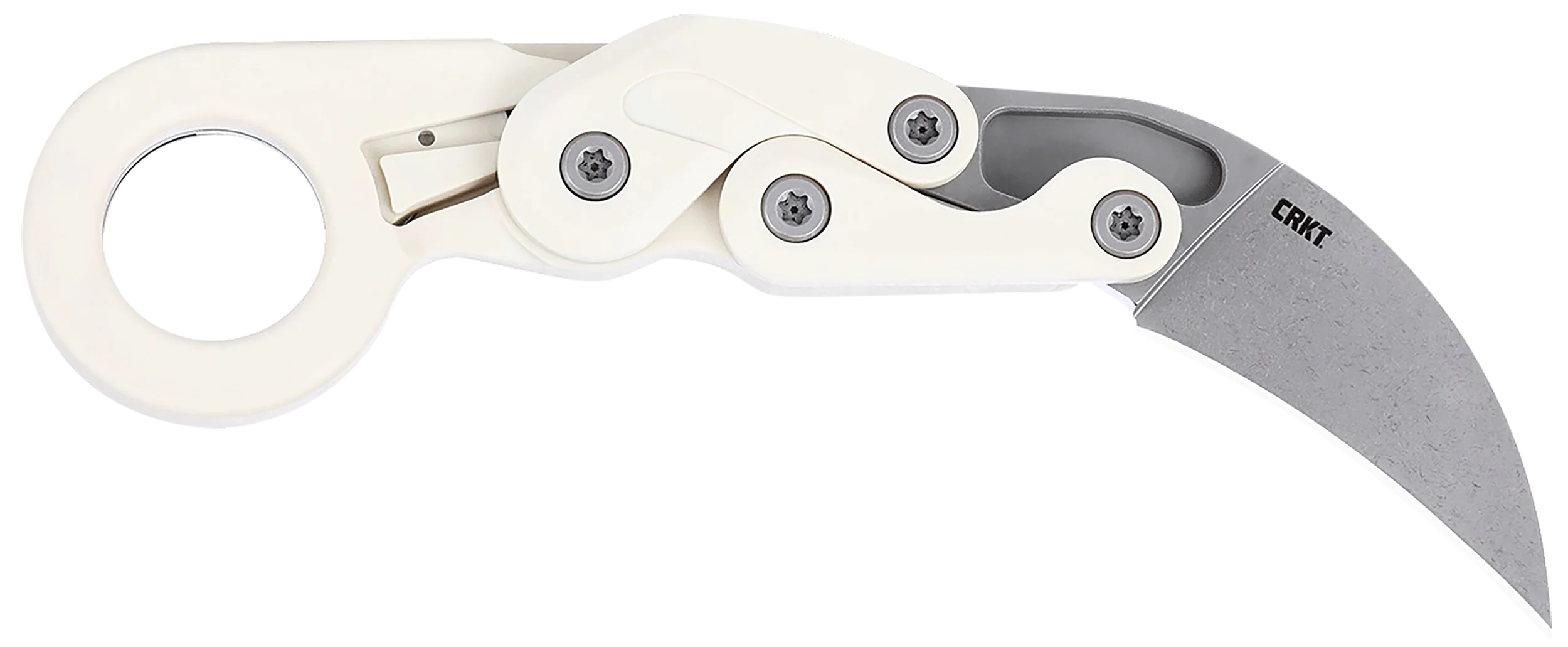 Columbia River Provoke Folding Karambit Knife, Grivory Handle, Stonewashed AUS-8A Stainless Steel, 4041S