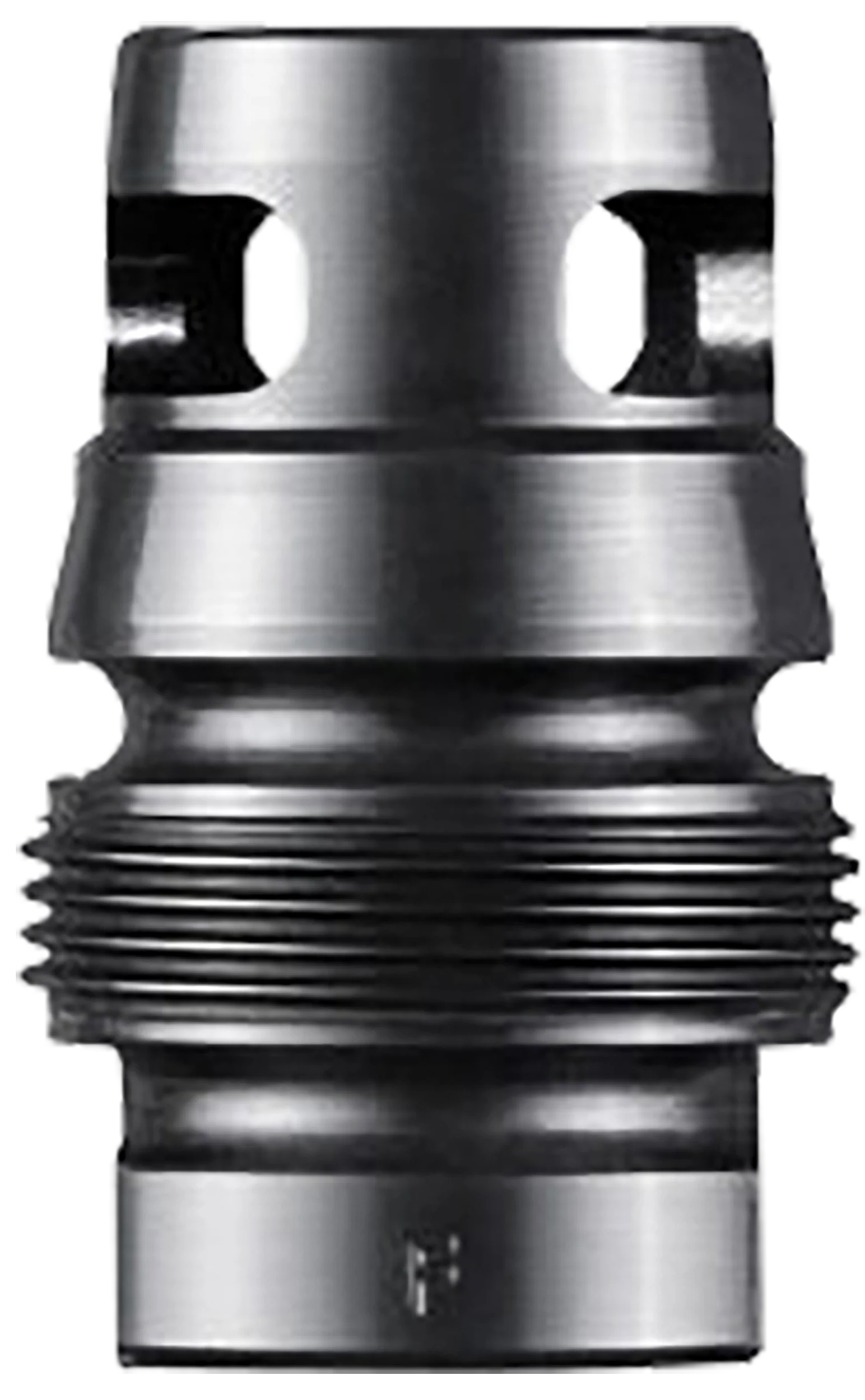 Dead Air Xeno Pistol Wee Brake 9mm Muzzle Brake, Black Nitride 1/2x28 Threads DA125