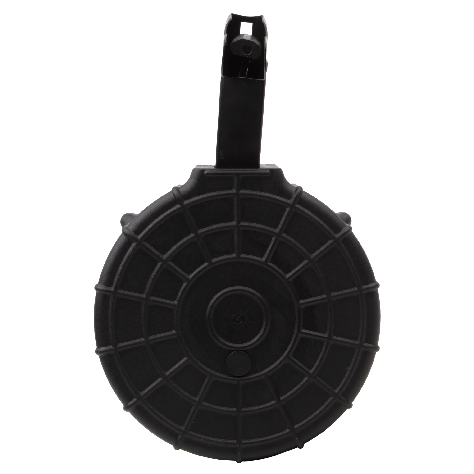 Derya DY12 12 Gauge 21-Round Drum Magazine, Steel/Polymer Hybrid, Black D055039 - Image 2