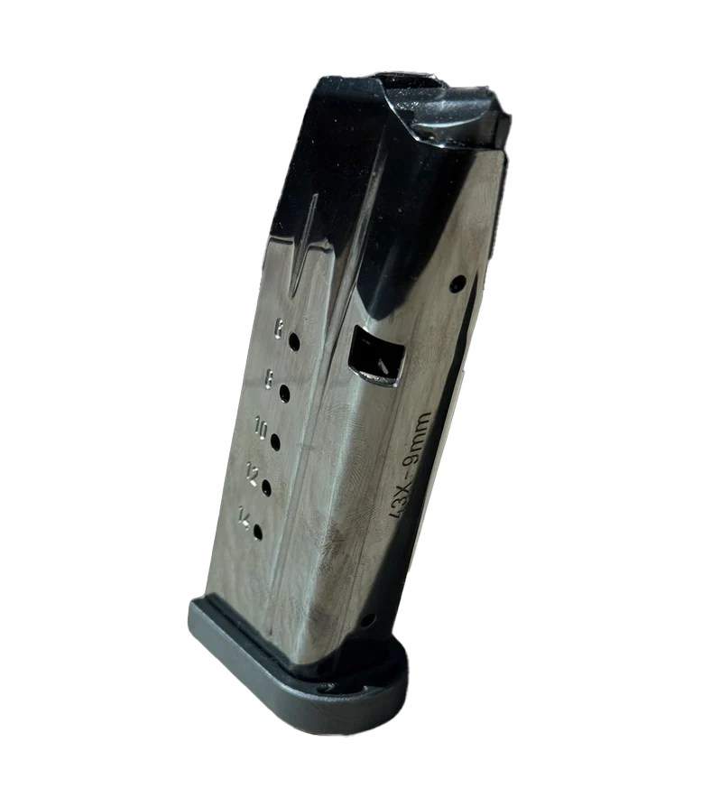 Derya Firearms DXA-10L-ZXC DY9Z/43X 9mm Luger 10-Round Black Metal Pistol Magazine
