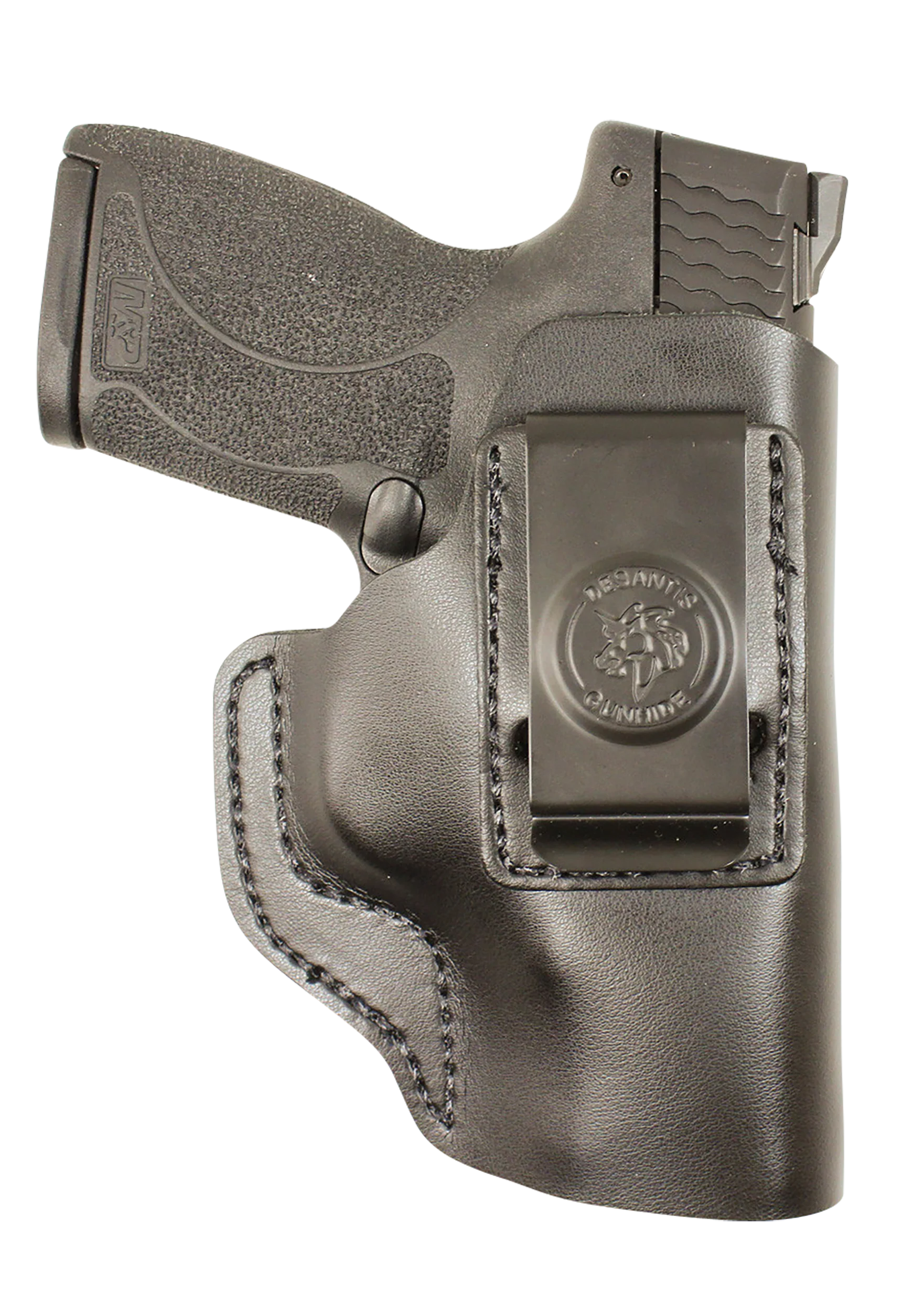 DeSantis Gunhide Insider Inside-the-Waistband Holster, Black Leather, RH, Fits Sig P365 – 031BA8JZ0