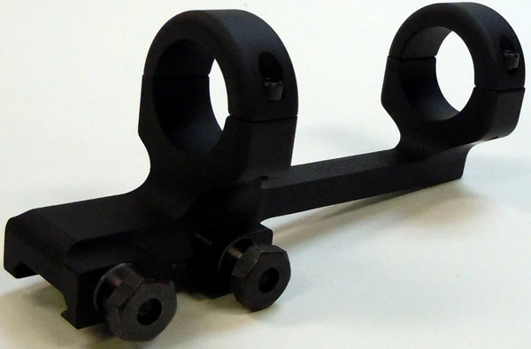 DNZ PRODUCTS, LLC Freedom Reaper 1 inch One-Piece Picatinny Scope Mount, Aluminum, Black, 161FPT