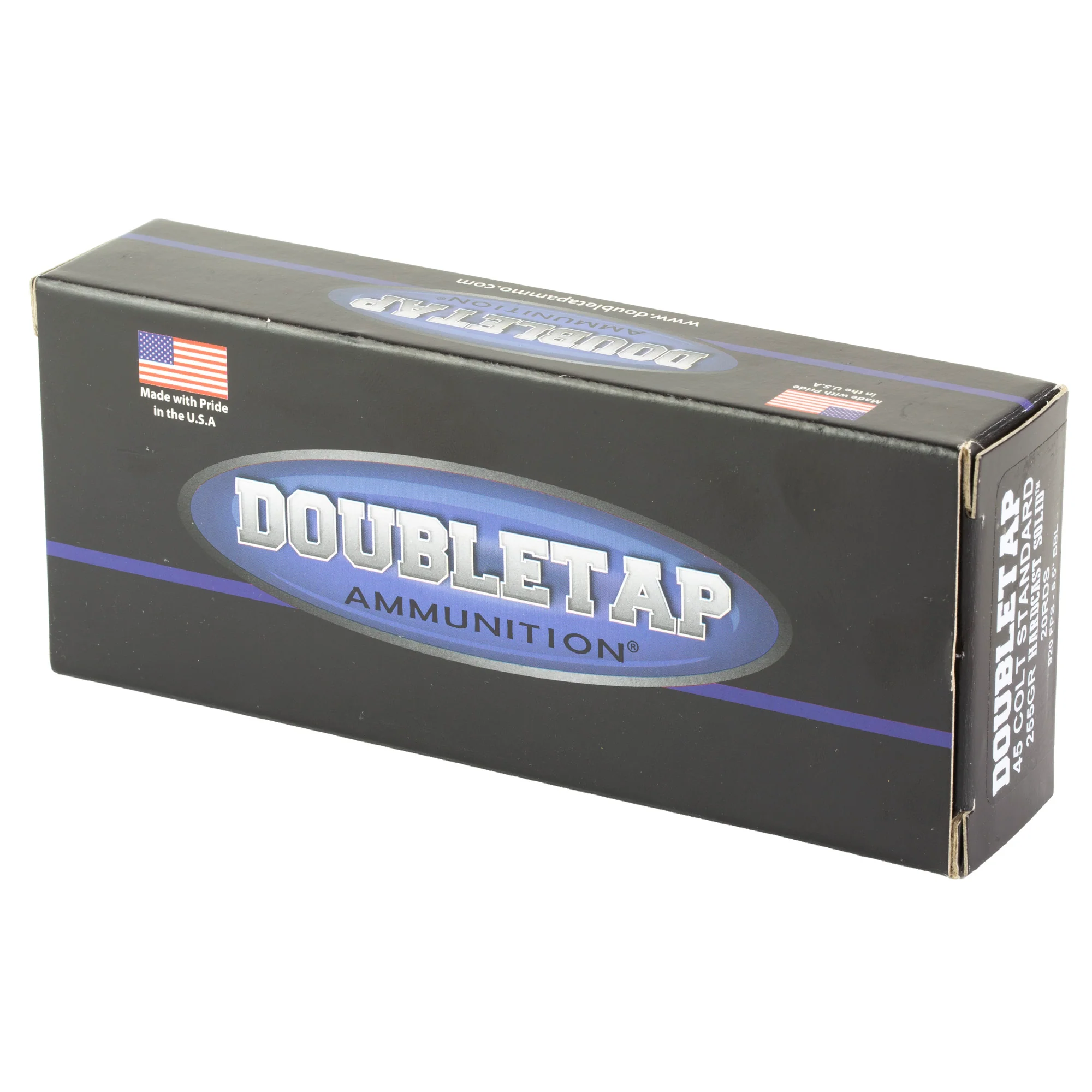 DoubleTap Ammunition .45 Colt 255gr Keith-Style Hard Cast Semi-Wadcutter Ammo 20/Box 45CS255HC - Image 3