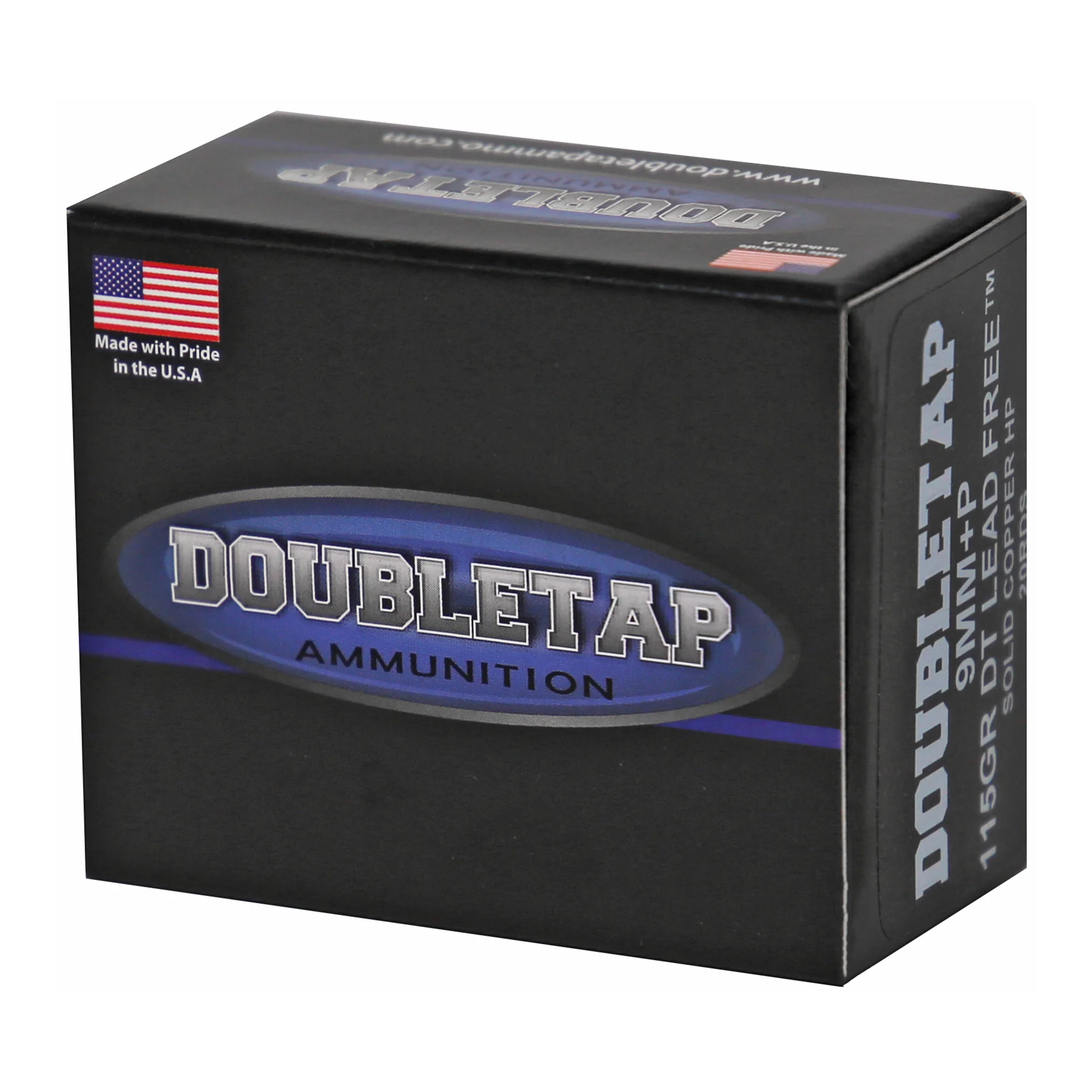 DoubleTap Ammunition 9mm +P 115gr Barnes TAC-XP Lead-Free SCHP Defense Ammo 20rd Box 9MM115X - Image 3