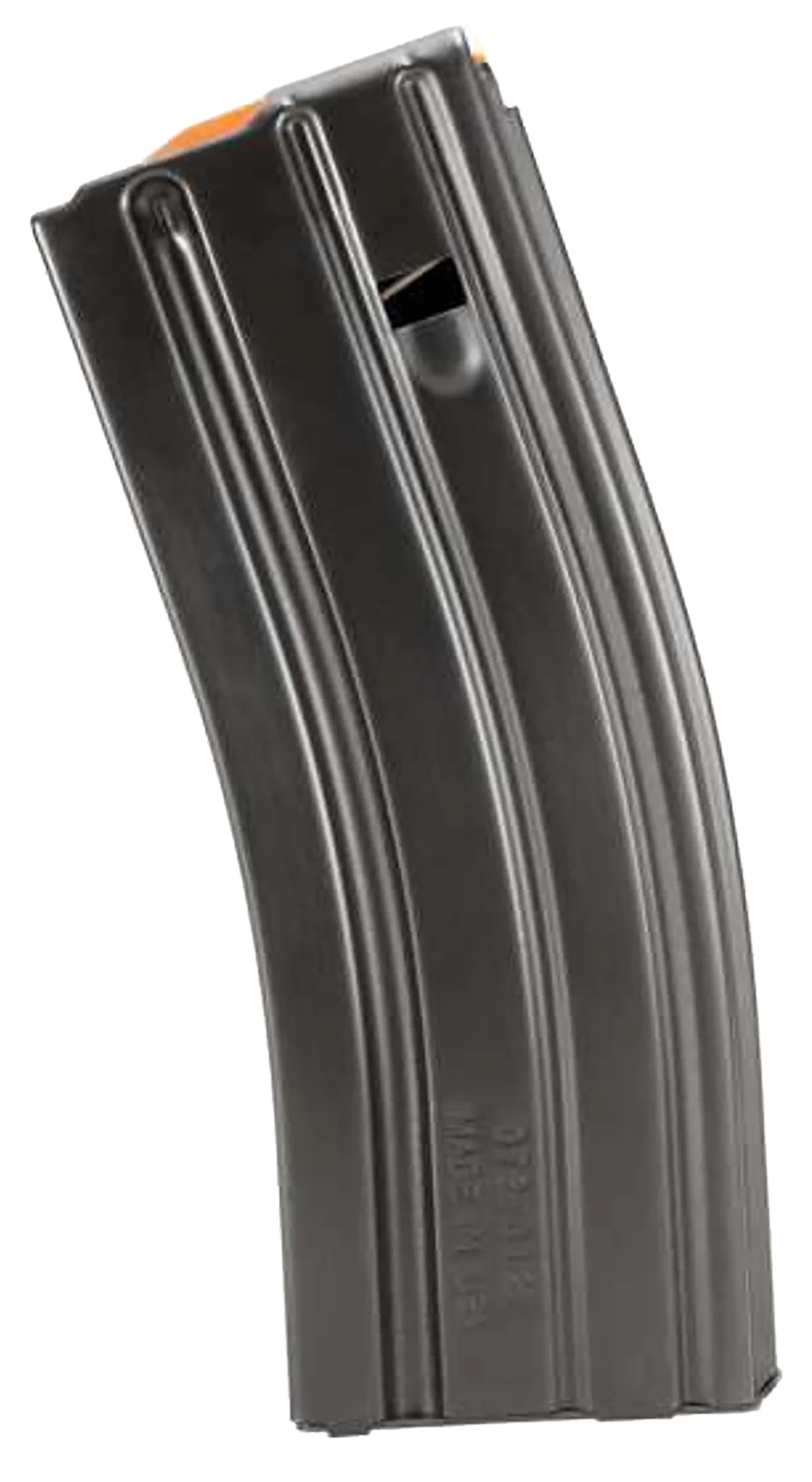 DuraMag SS AR-15 Detachable Magazine, 10-Round .223 Rem/5.56 NATO, Black/Orange 3023041178CPDL10