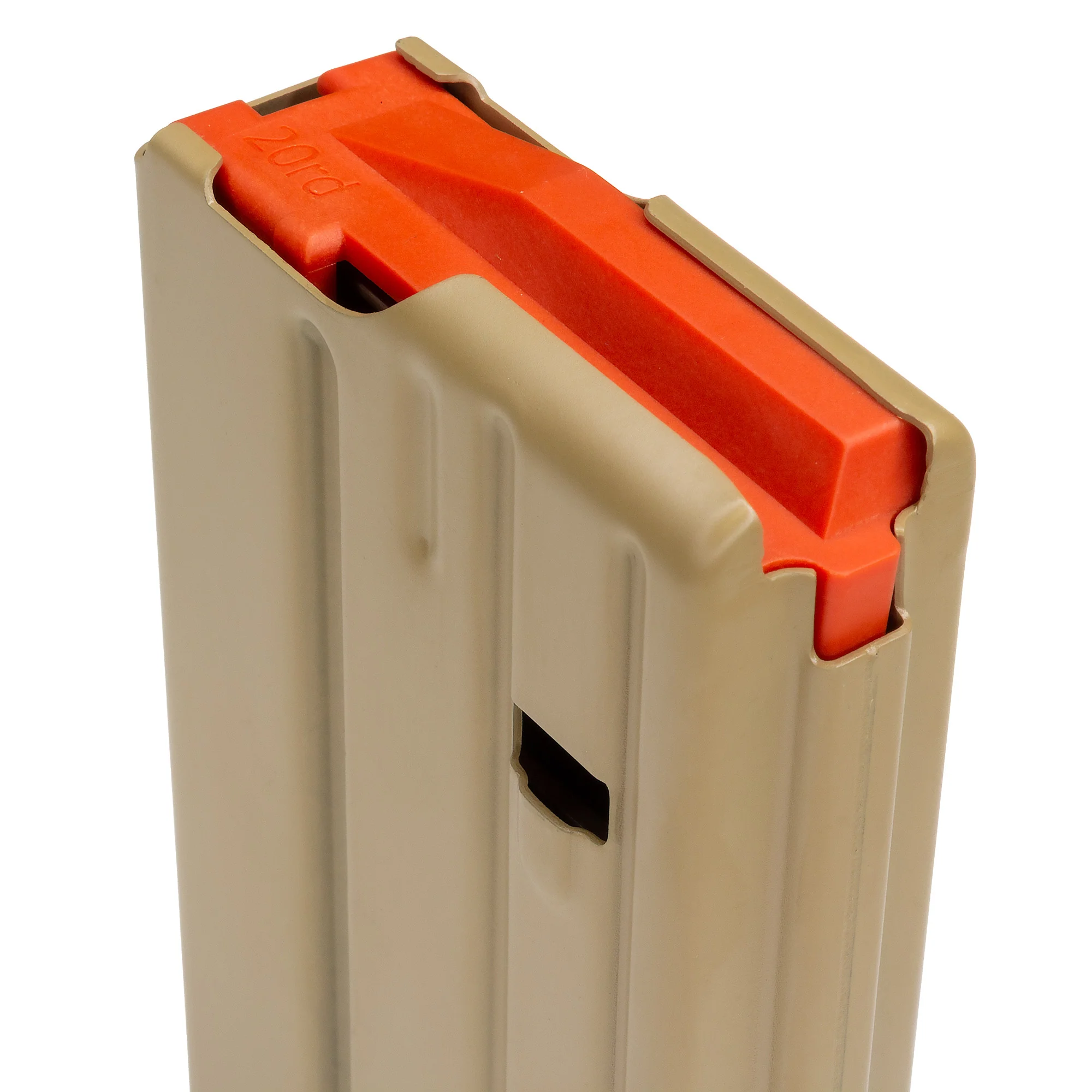 DURAMAG SS SR25 Pattern AR-10 Magazine 20-Round .308/6.8x51 FDE Stainless Steel 2008049178CPD - Image 3
