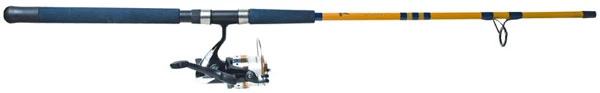 Eagle Claw Surf Beast Spinning Combo, 7ft Medium Heavy, 2-Piece, Size 50 Reel MSSB702MHS