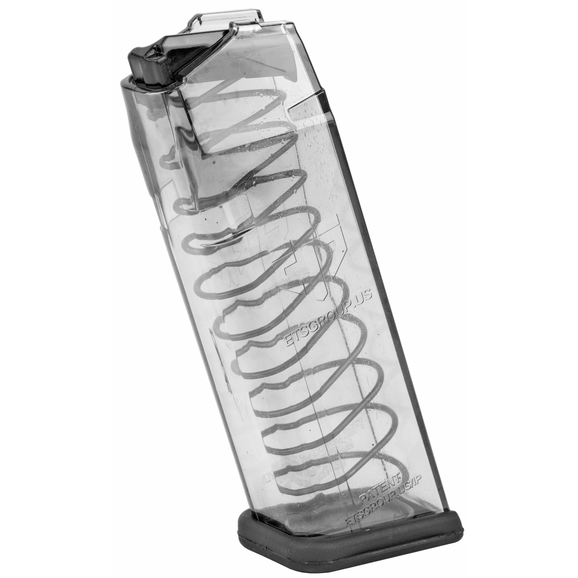 Elite Tactical Systems Group Clear Polymer Magazine for Glock 20/29 10mm Auto 15-Round GLK-20