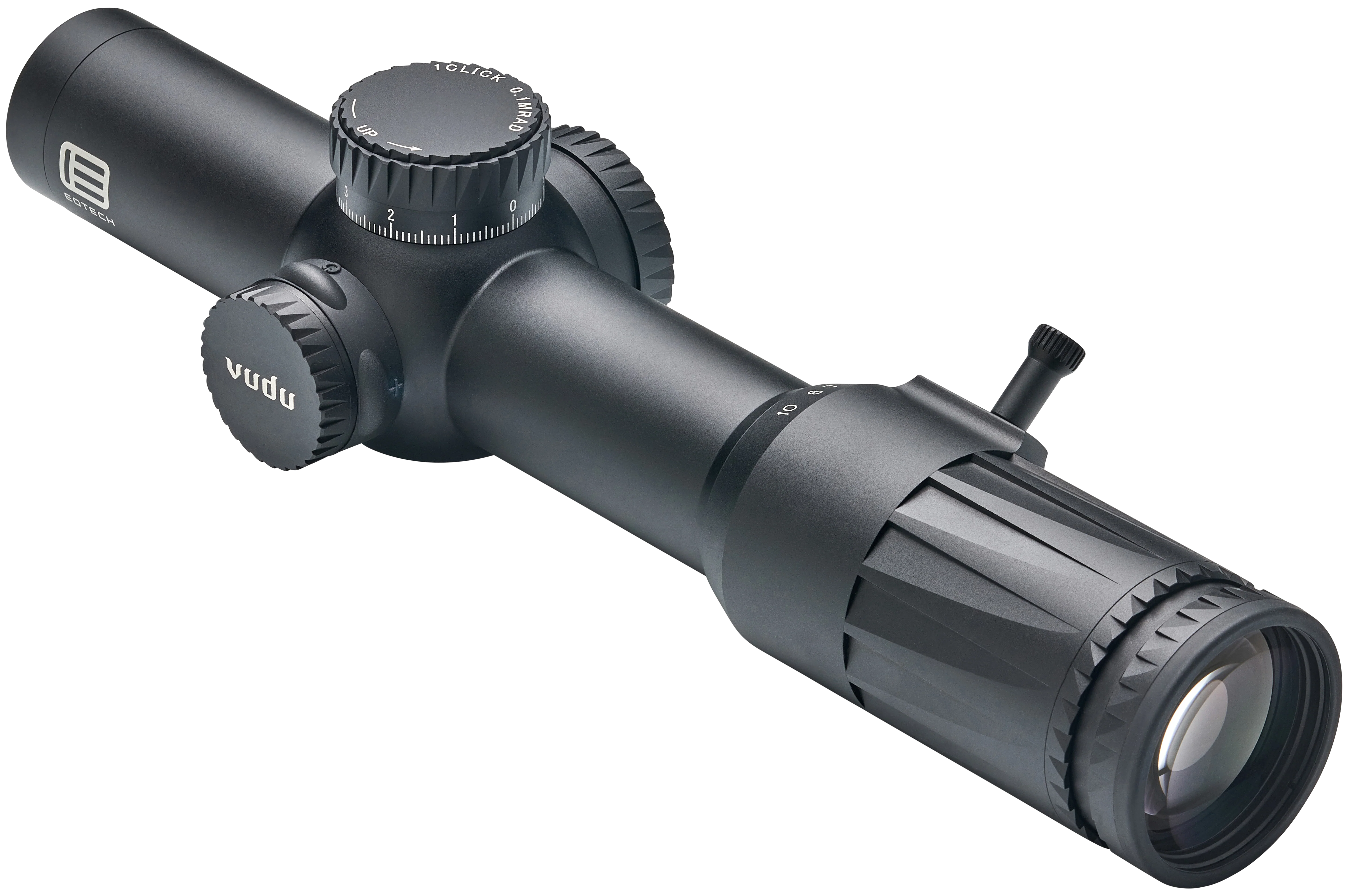 Eotech Vudu 1-10x28 First Focal Plane Rifle Scope, LE-5 Illuminated MRAD Reticle, 34mm Tube - VDU110FFLE5