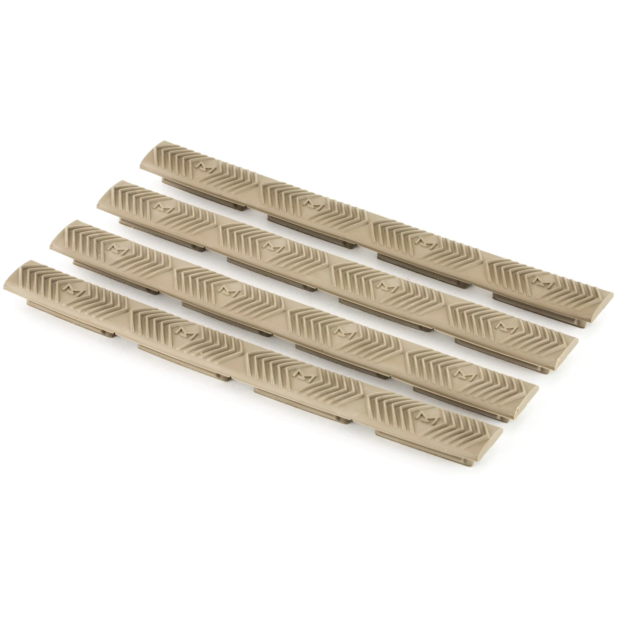 Ergo Grip WedgeLok M-LOK Rail Cover 4-Pack Flat Dark Earth Low-Profile Grip Panels 4332-4PK-DE - Image 2