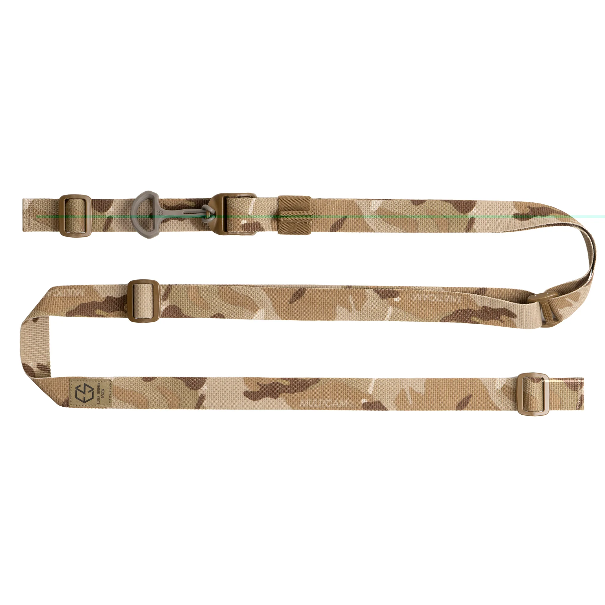 Edgar Sherman Design ESD Sling, Multicam Arid, 1-inch Quick-Adjust Rifle Sling - ESD-SL-MCA - Image 2