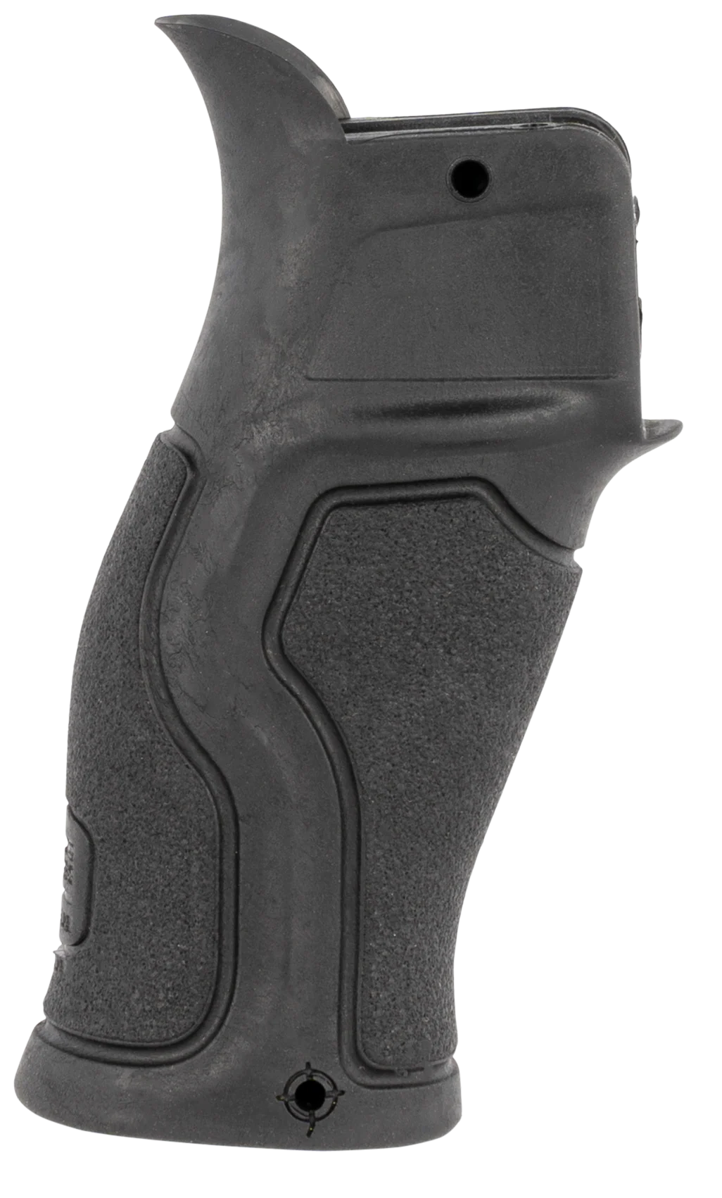 FAB Defense Gradus 15-degree Ergonomic AR Pistol Grip, Rubber Overmold Polymer, Black – FXGRADUSB