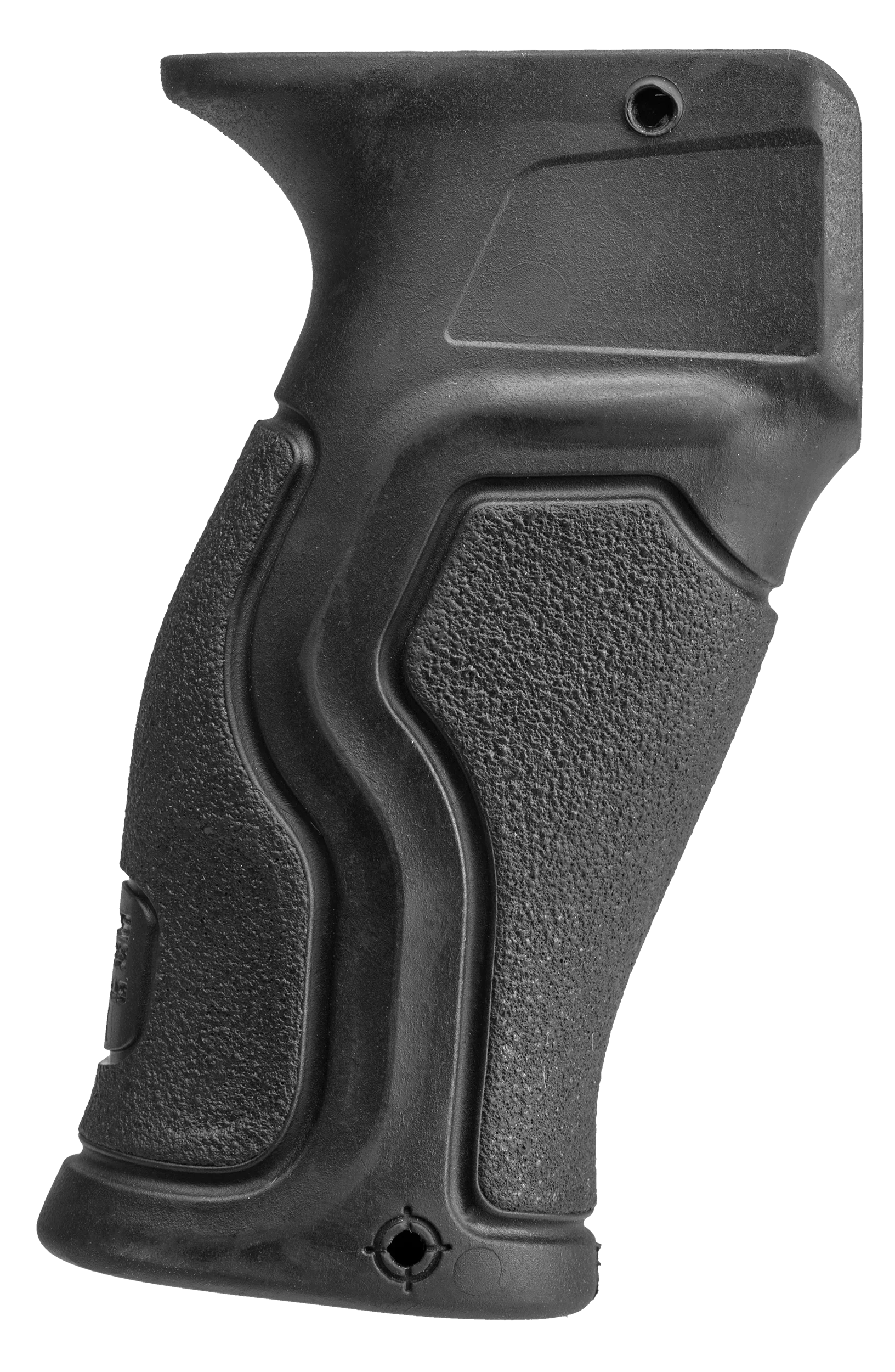 FAB DEFENSE Gradus Rubberized AK Pistol Grip, Ergonomic 15° Reduced Angle – FXGRADUSAKB