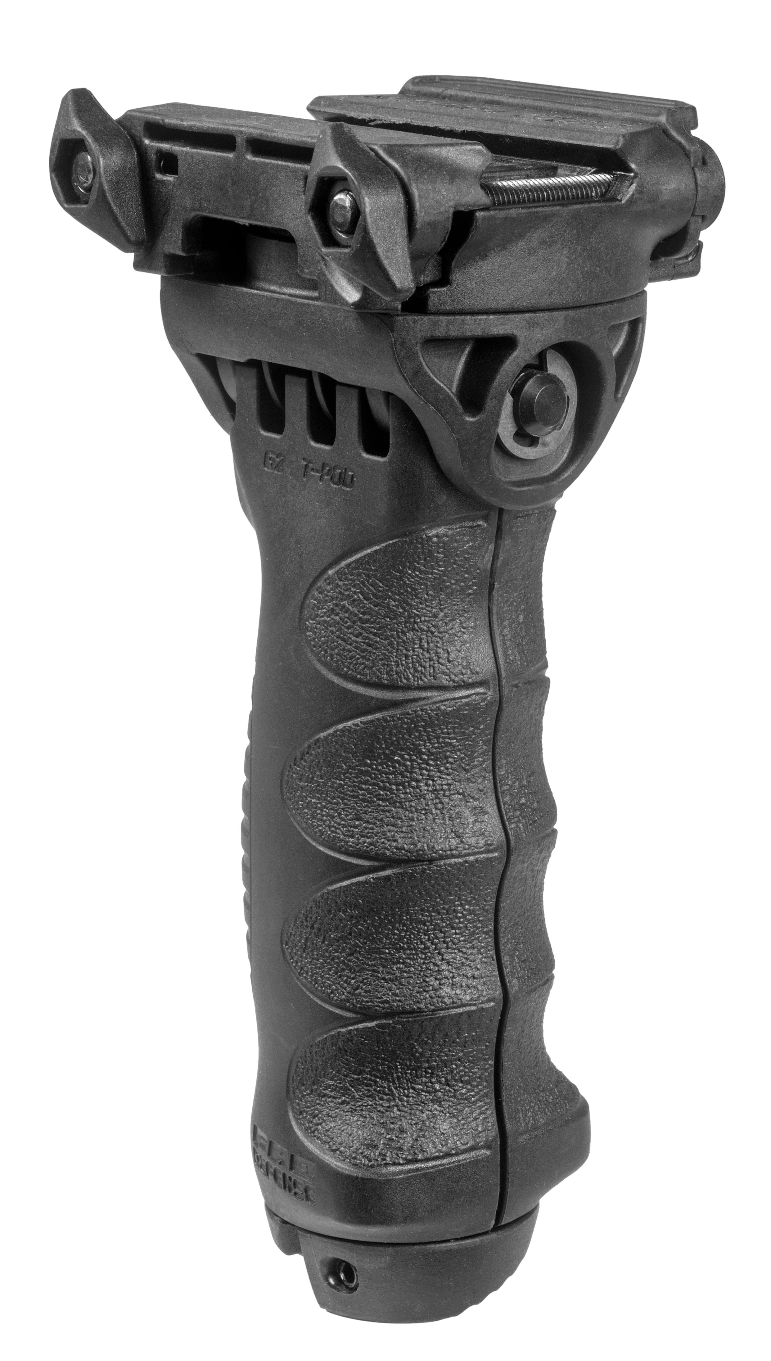 FAB Defense T-Pod G2 Rotating Foregrip & Bipod, 5-Position Adjustable, FXTPODG2B