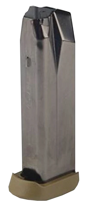 FN FNX-45 10-Round .45 ACP Magazine, Stainless Steel Body, Flat Dark Earth Base Pad 663222